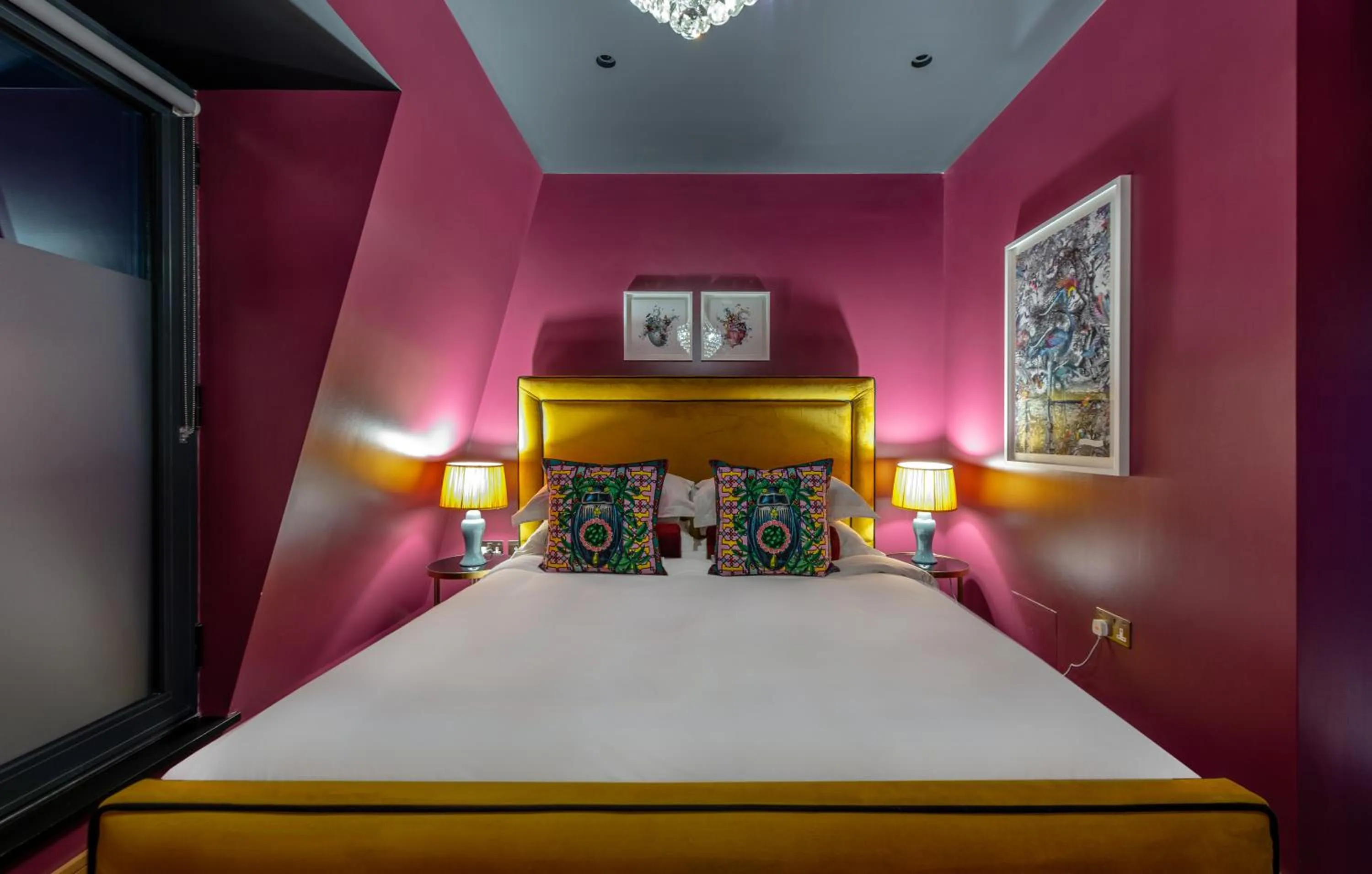 Bed in Hux Hotel, Kensington