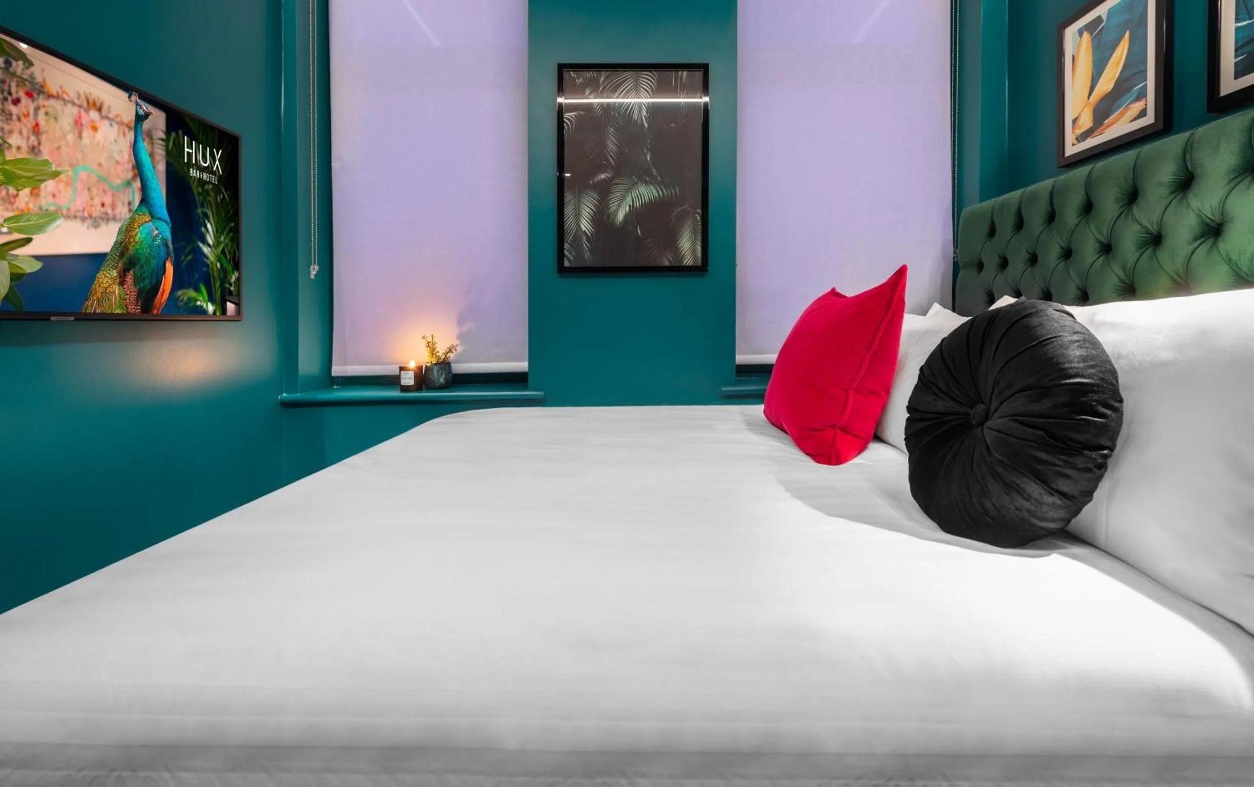 Bed in Hux Hotel, Kensington
