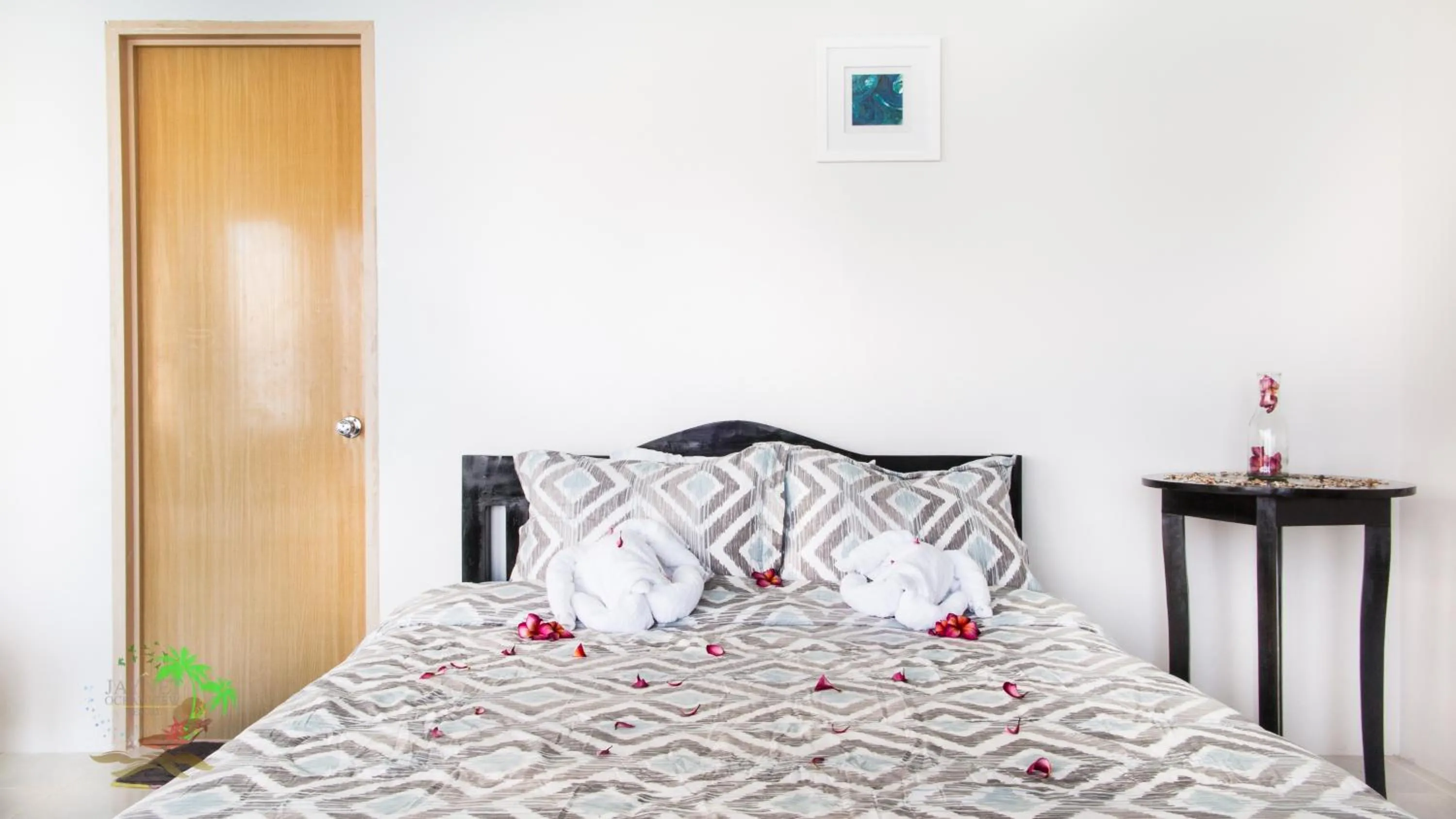 Bedroom in Jaynet Oceanview Resort