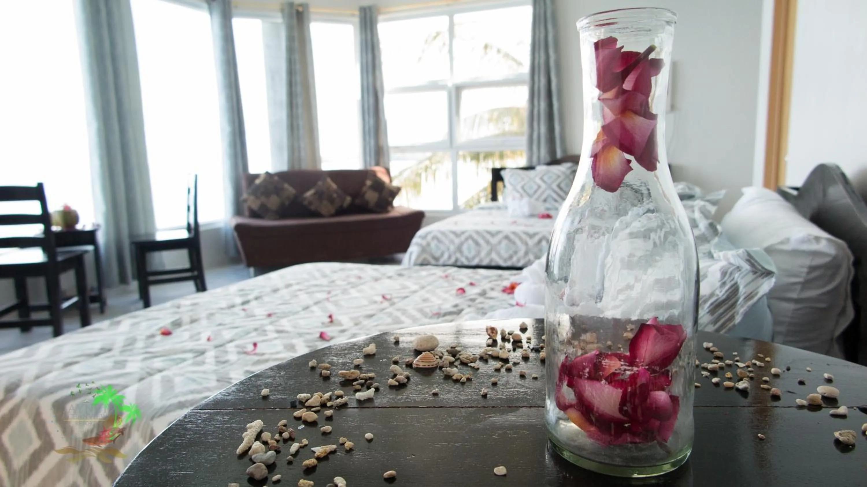 Bedroom in Jaynet Oceanview Resort