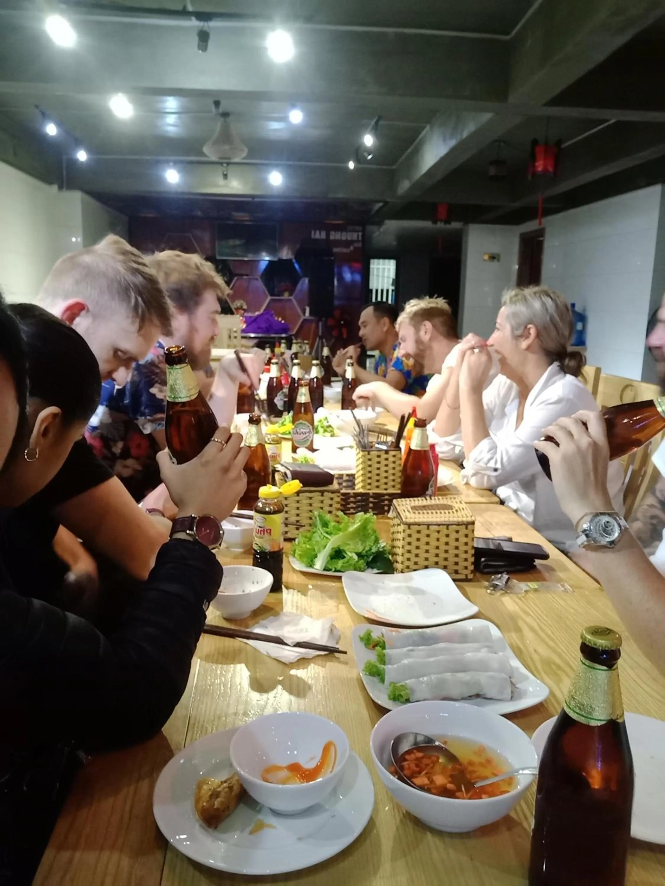 Breakfast in Thuong Hai Hotel