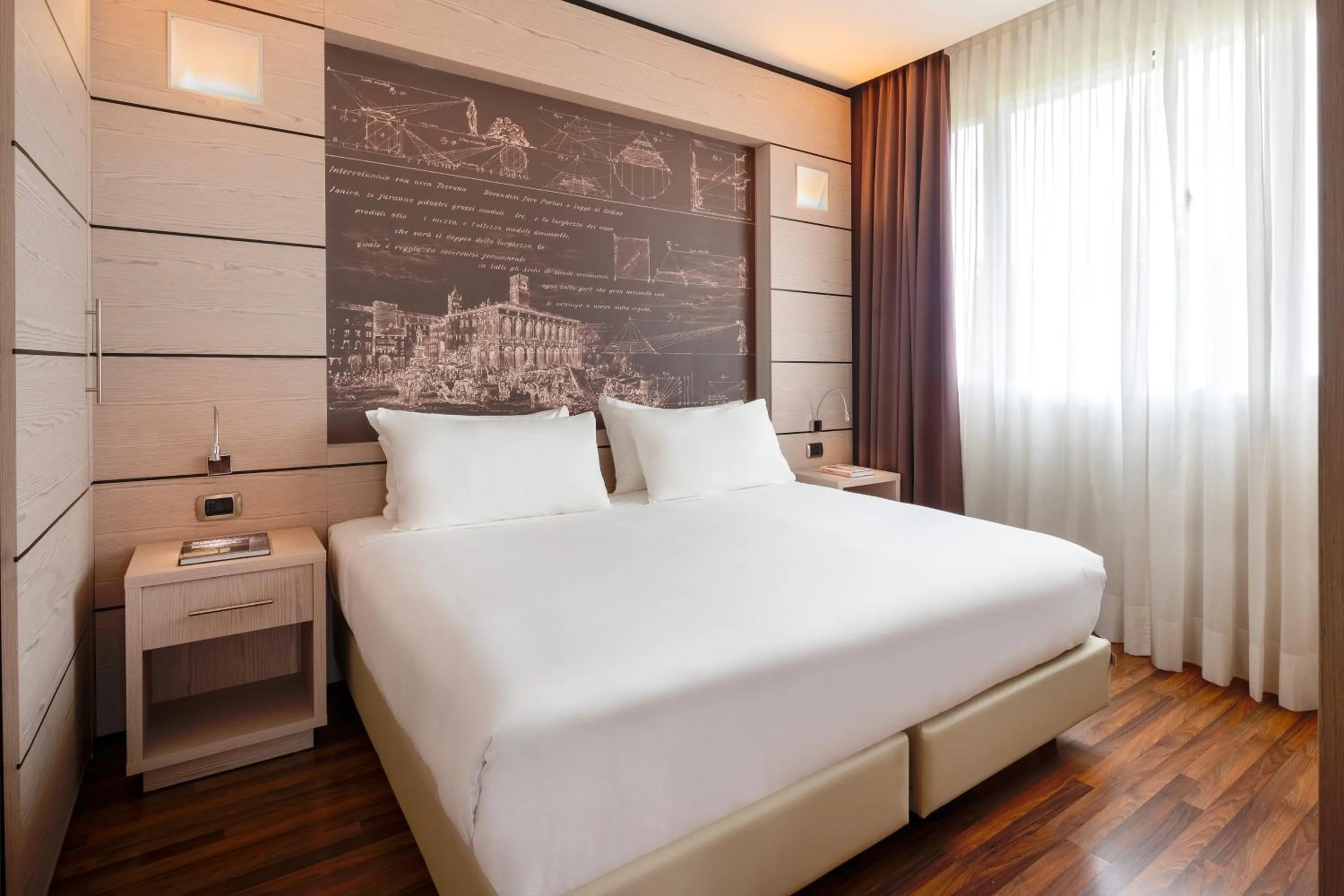 Bed in UNA Hotels Bologna San Lazzaro
