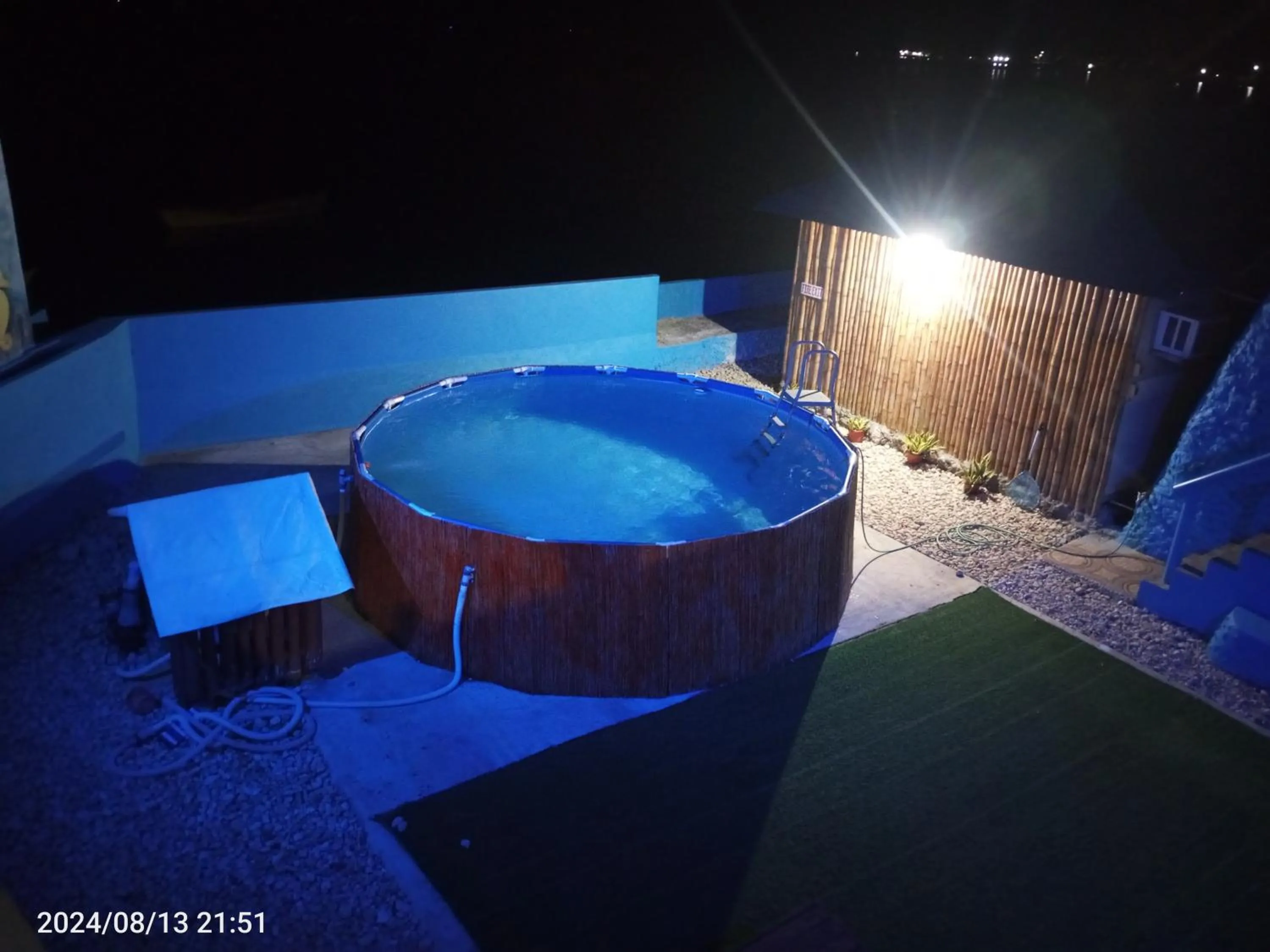 Swimming pool in MLK Bamboo Beachhouse