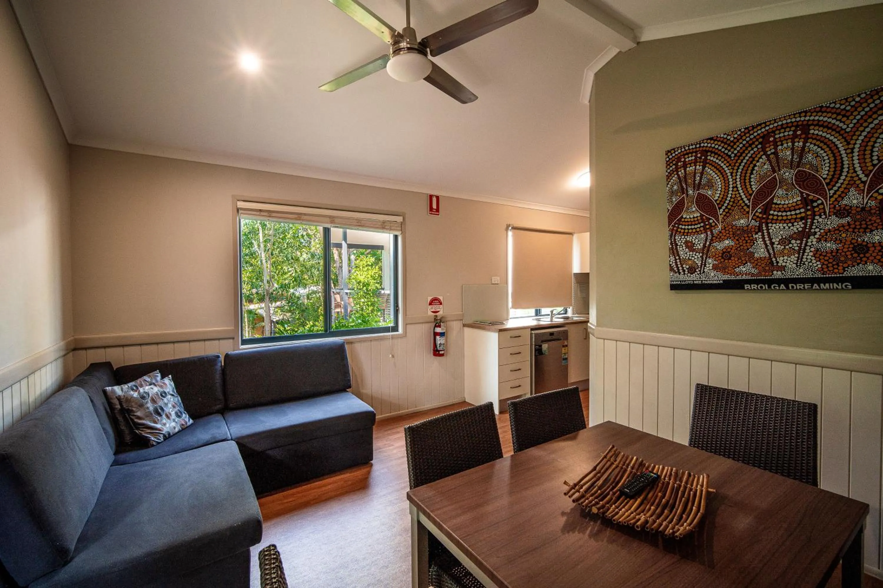 Garden in Hidden Valley Holiday Park Darwin