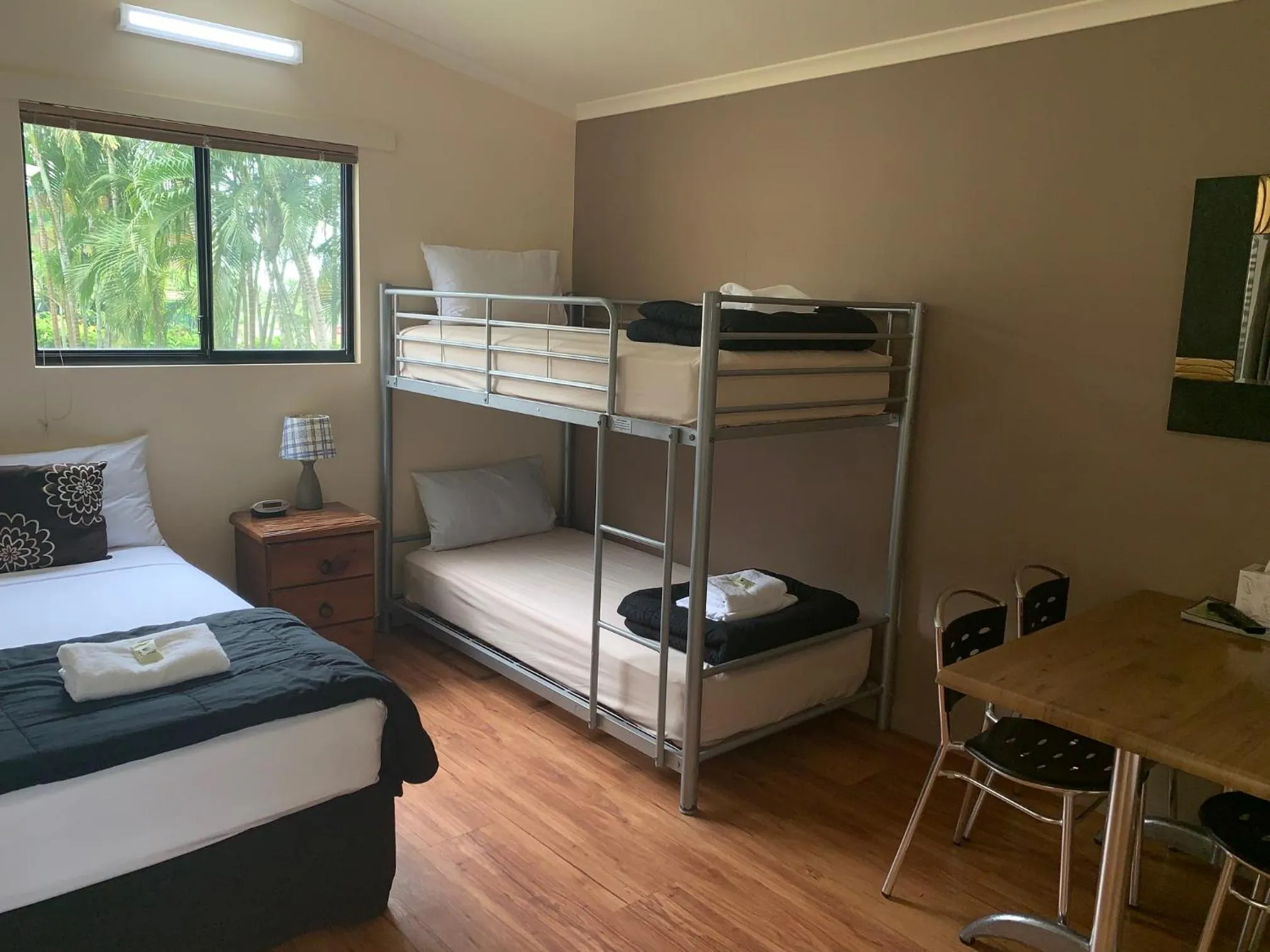 Bed in Hidden Valley Holiday Park Darwin