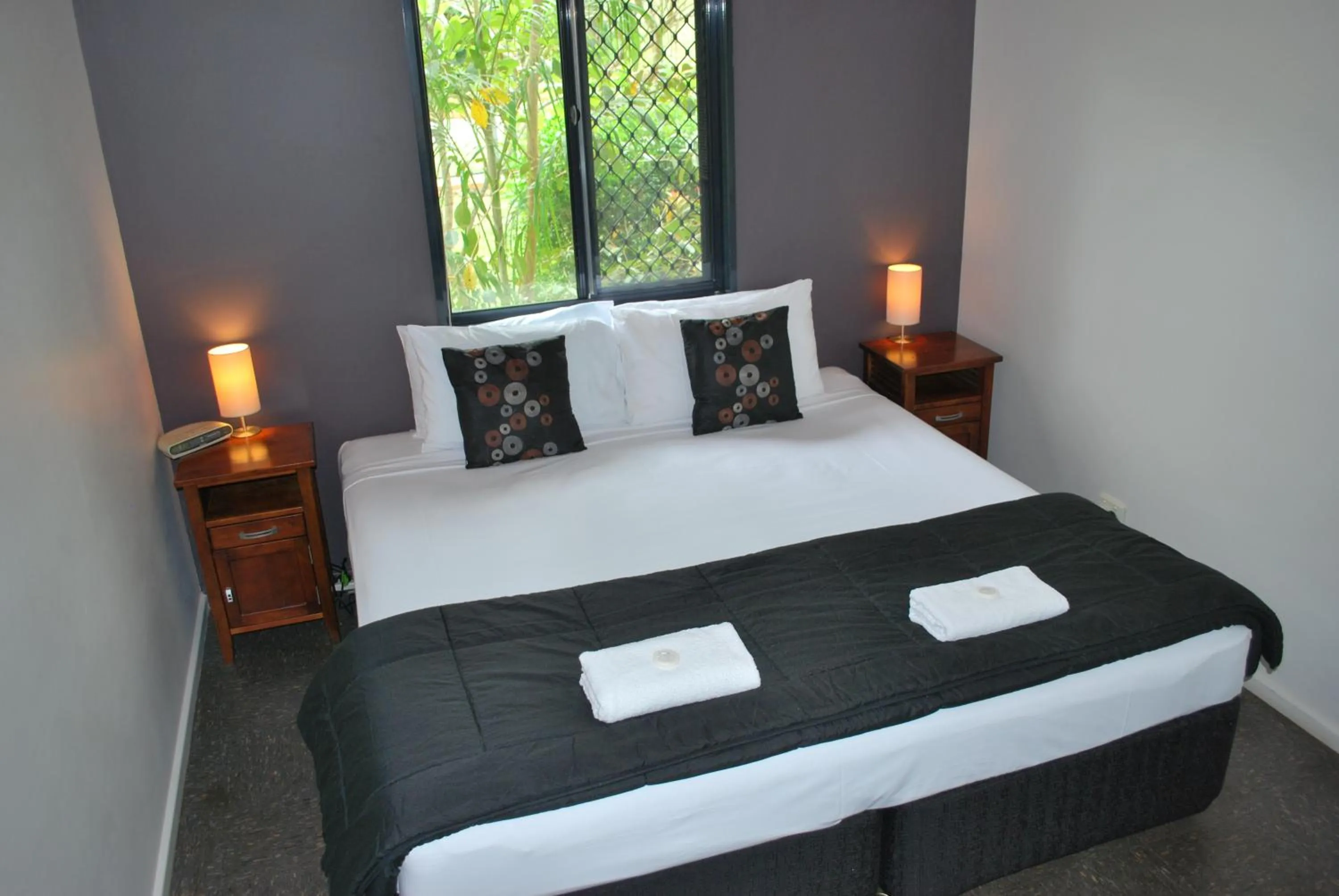 Bed in Hidden Valley Holiday Park Darwin