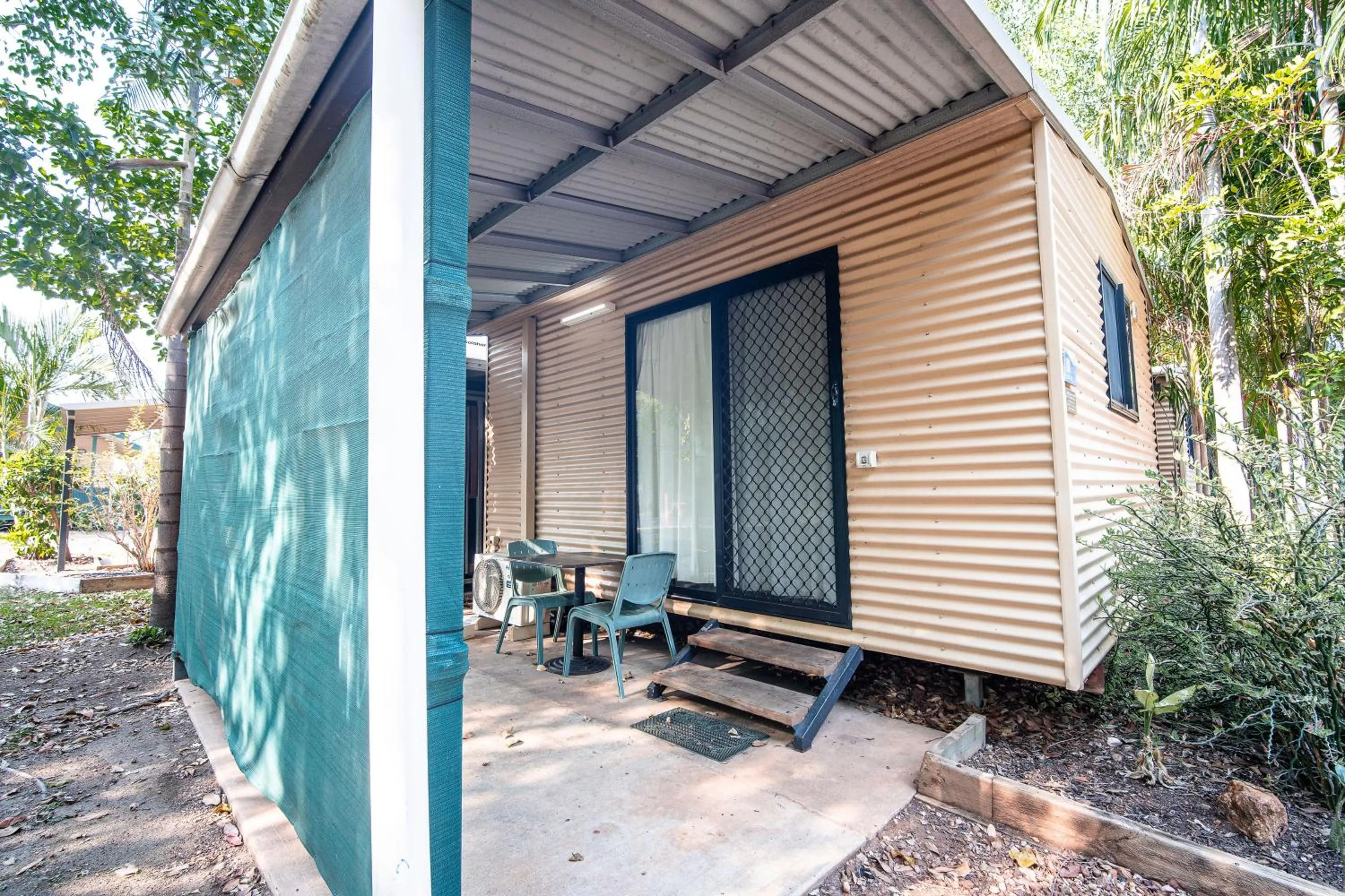 Garden in Hidden Valley Holiday Park Darwin