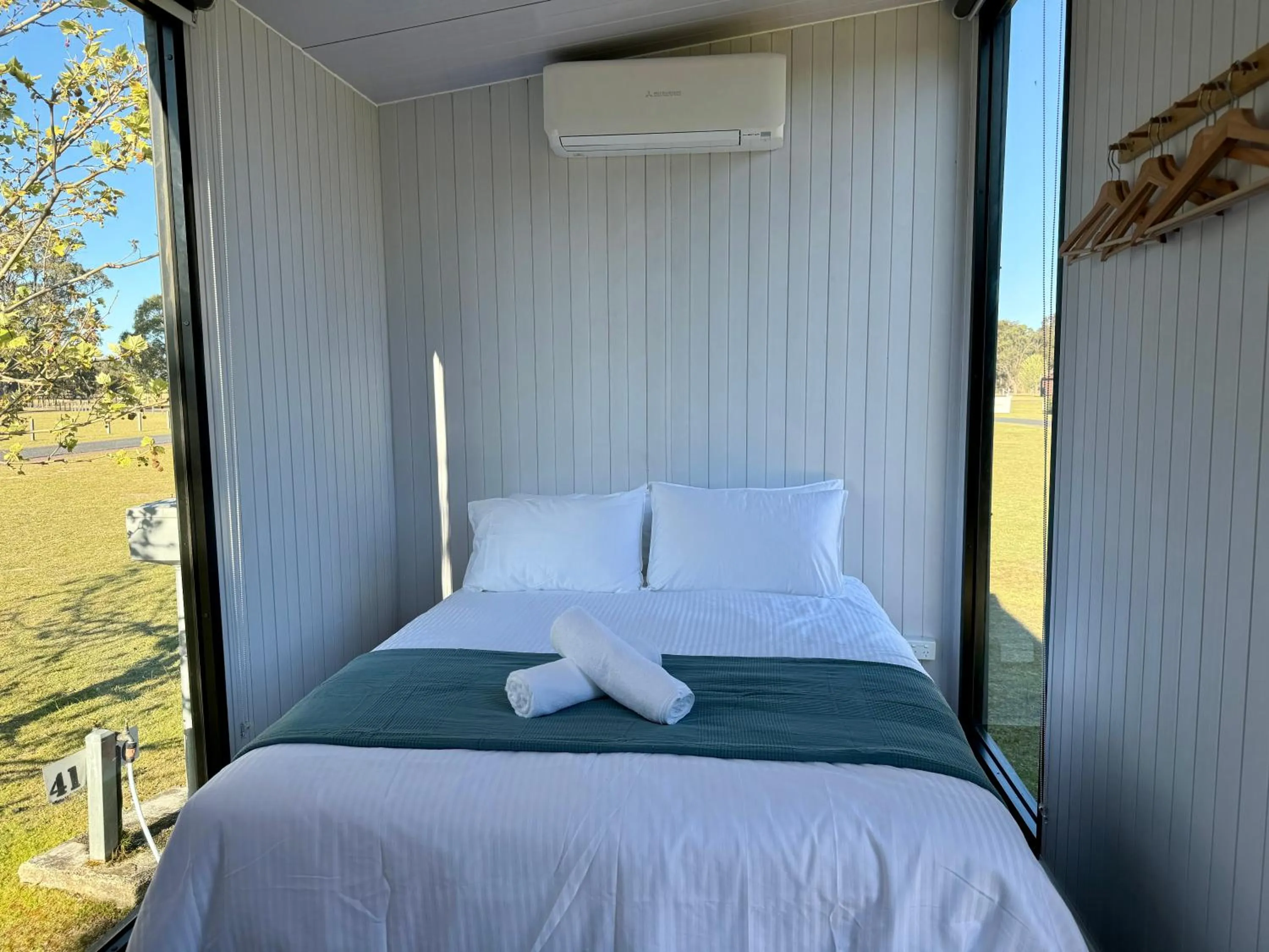 Bed in Tiny Away Escape at Granite Belt - Sommerville Valley