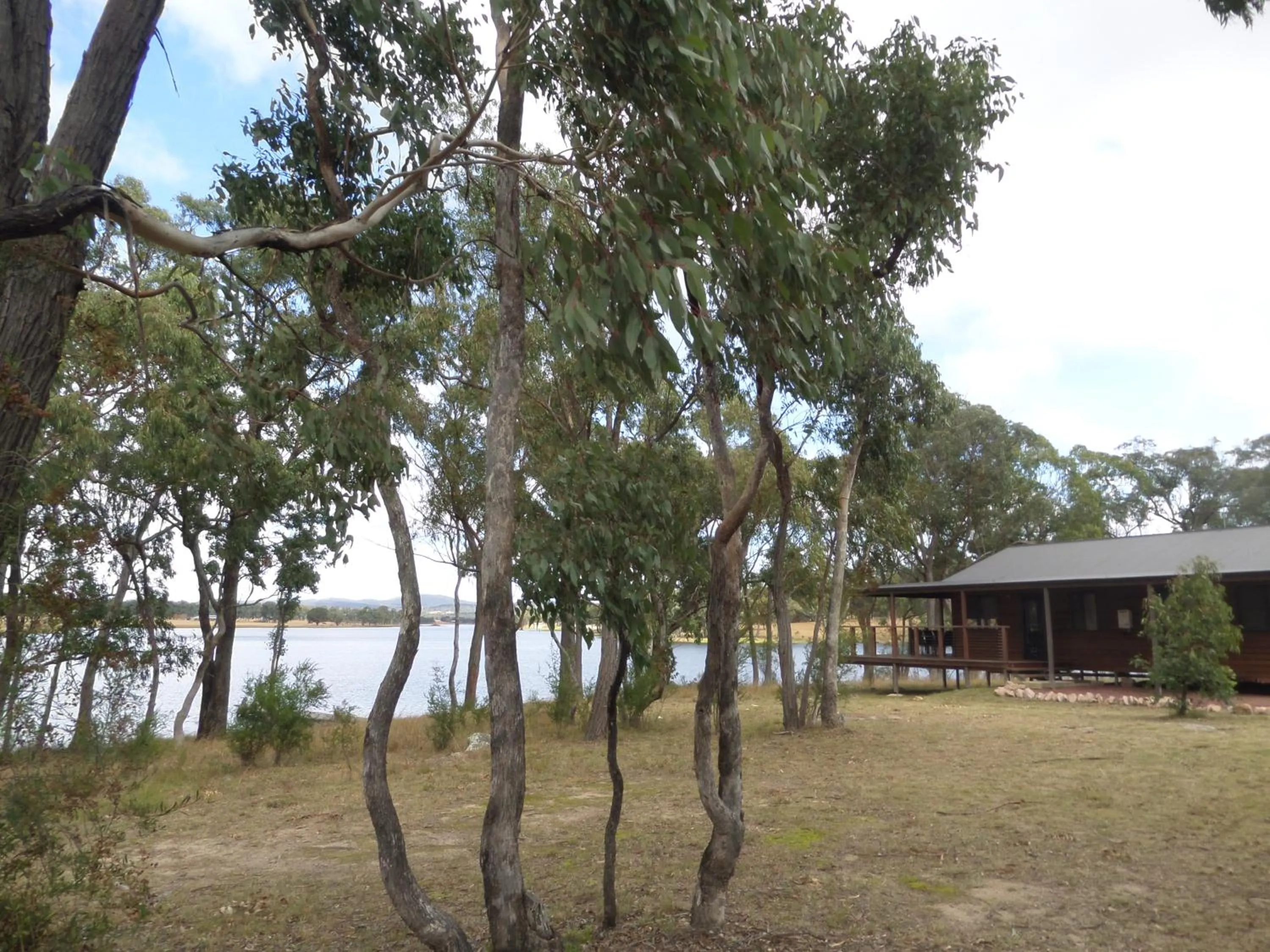 Lake view in Tiny Away Escape at Granite Belt - Sommerville Valley