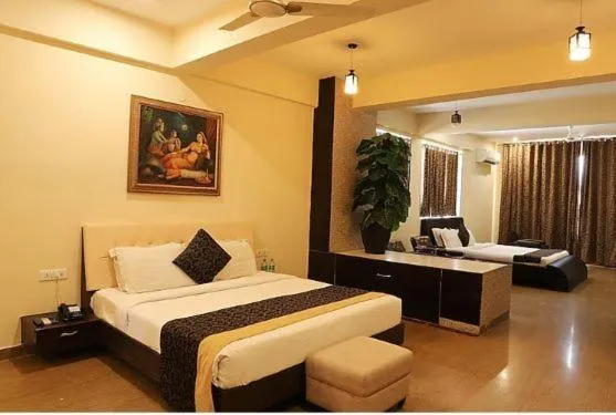 Bed in Regenta Central Mewargarh, Near Biological park