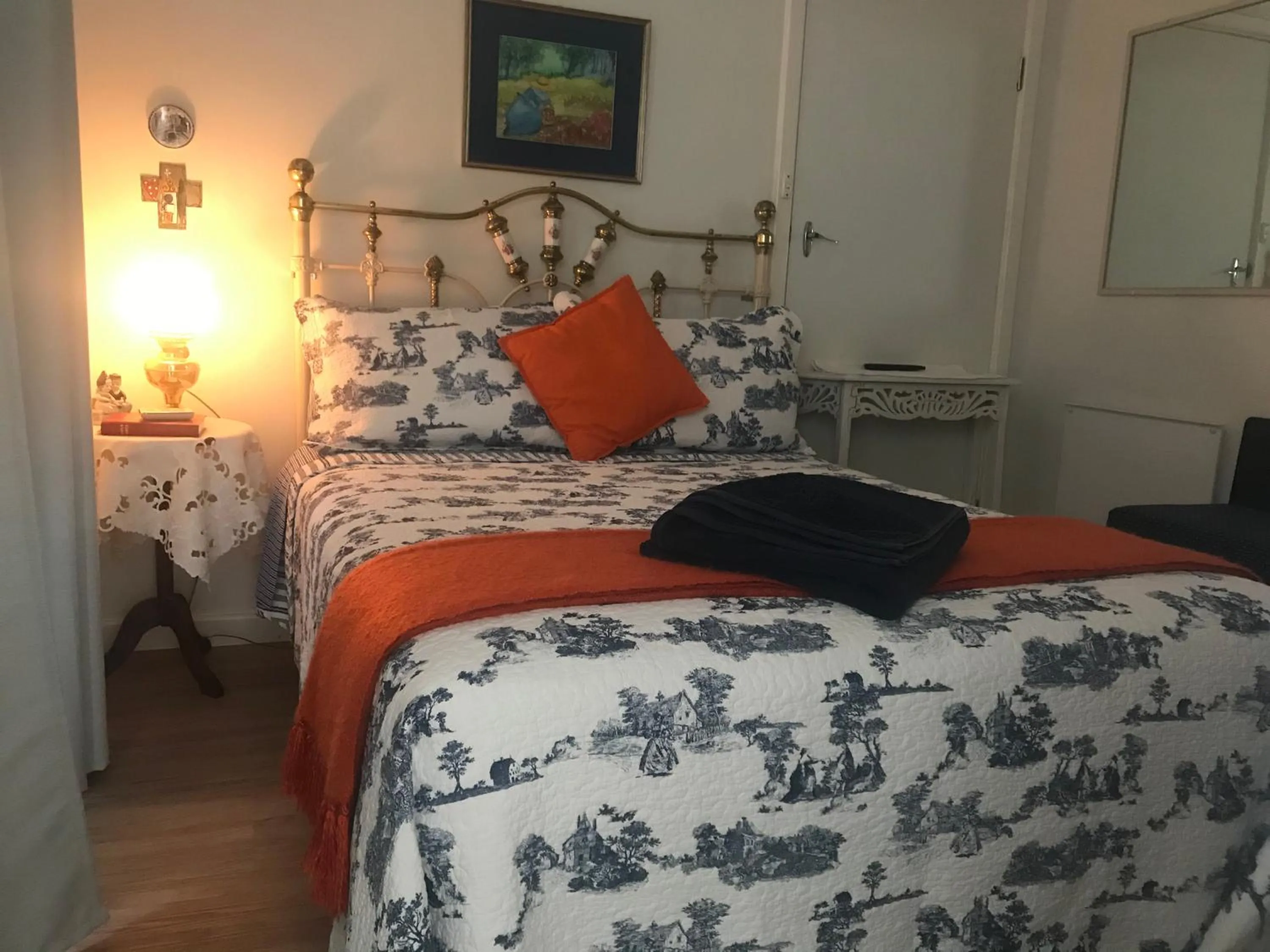 Bed in Yellow Gum Bed and Breakfast