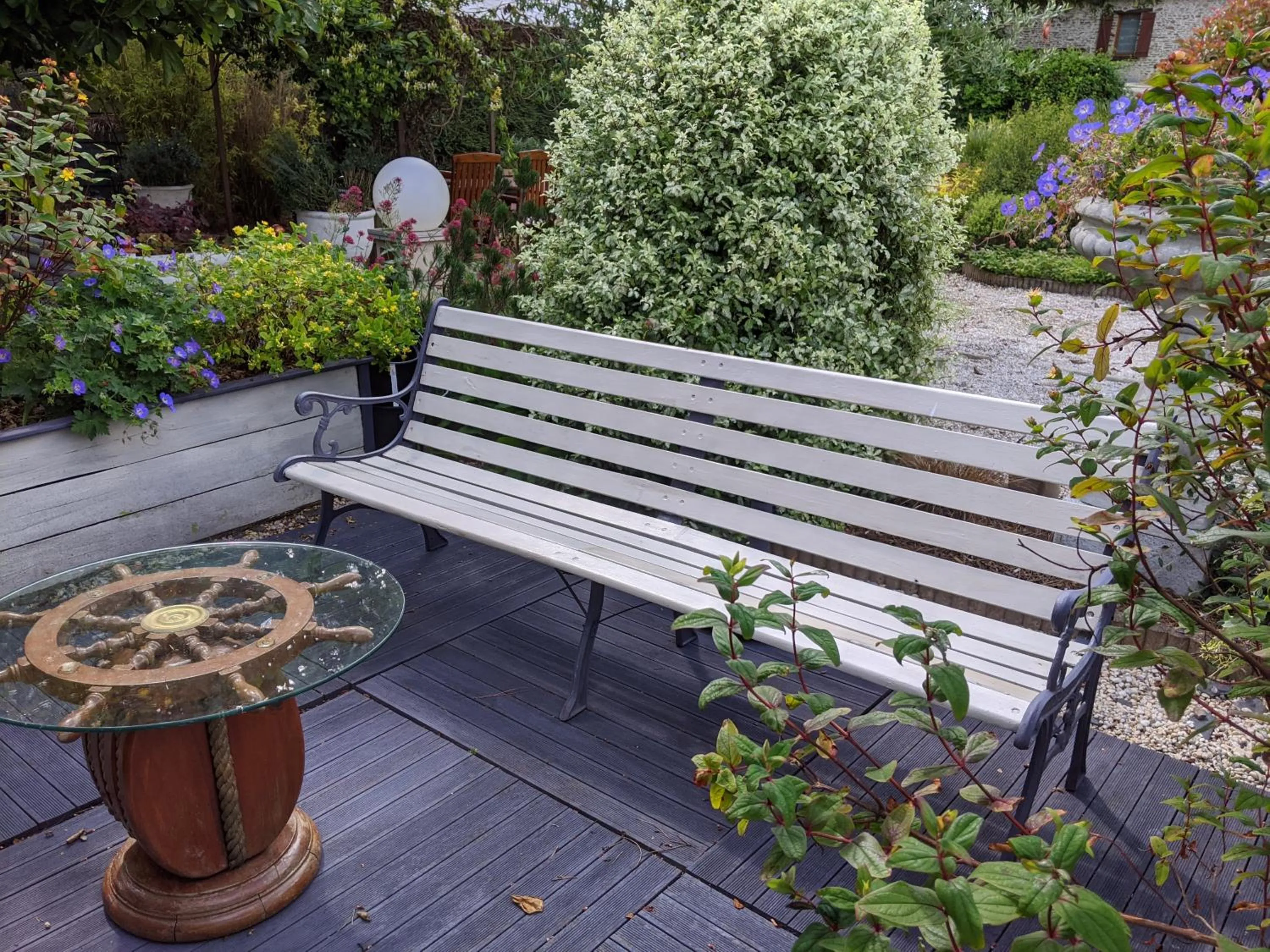 Garden in Les Bruyères du Mont