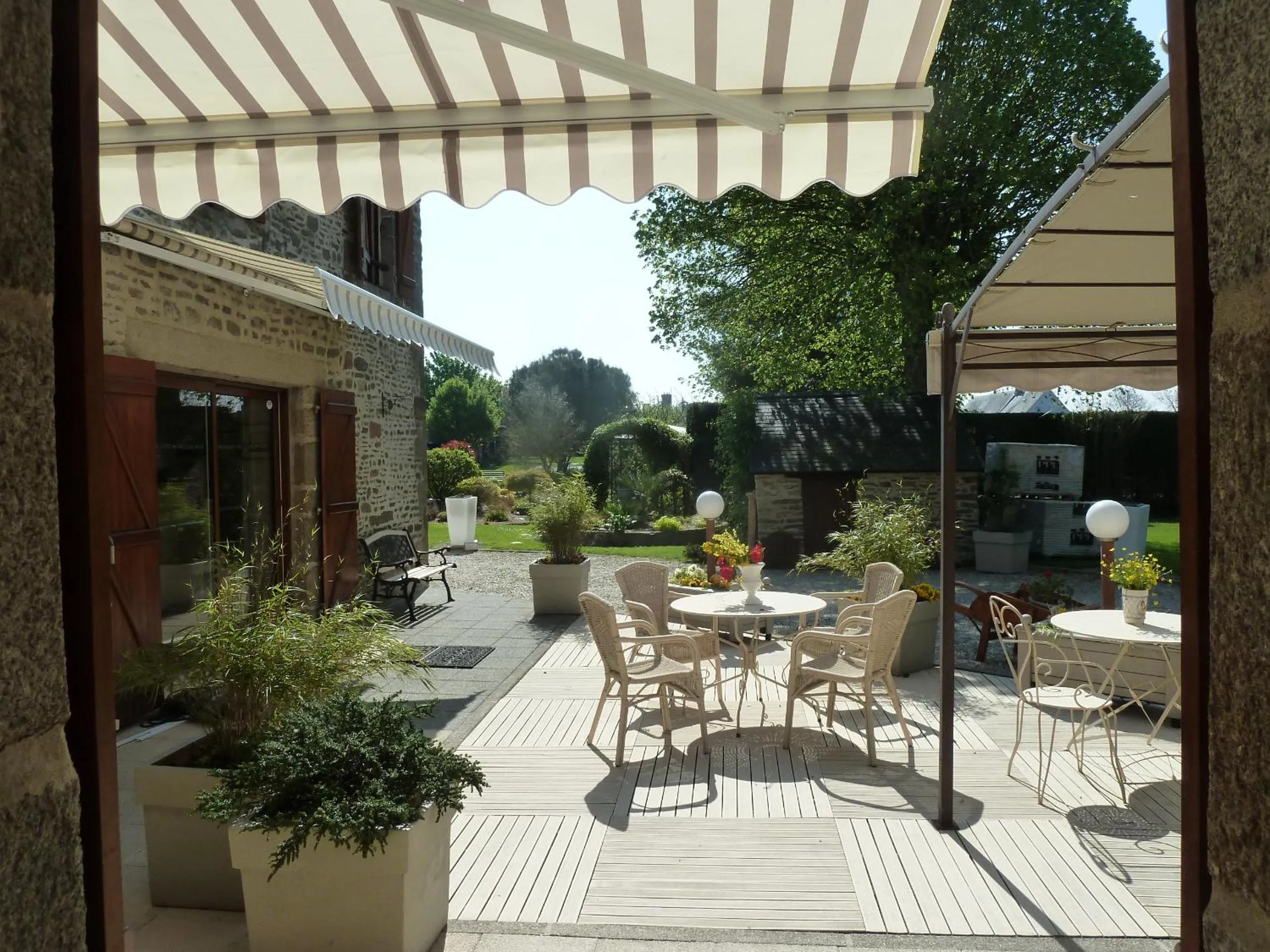 Patio in Les Bruyères du Mont