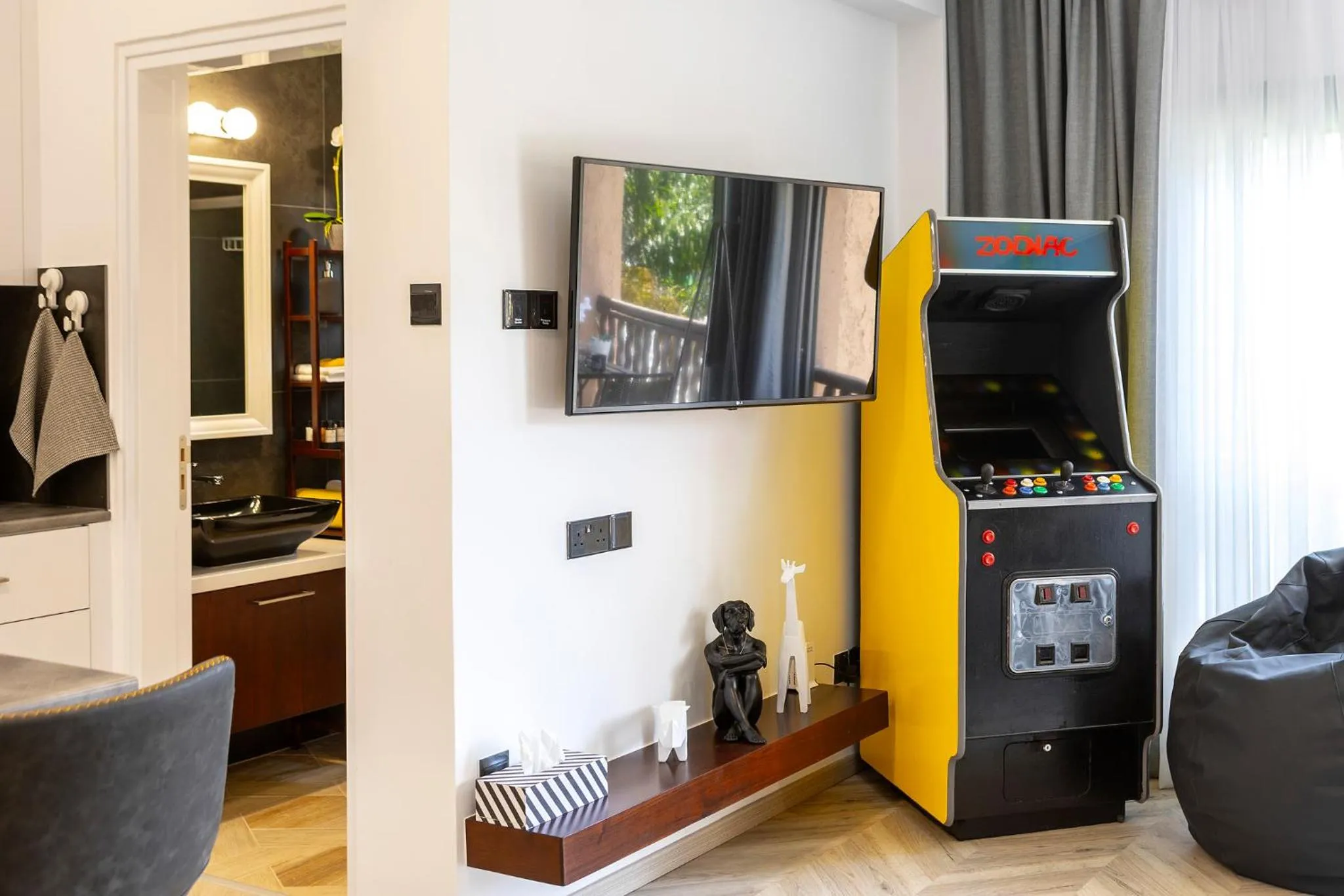 Game Room in Castle Holiday Apartments