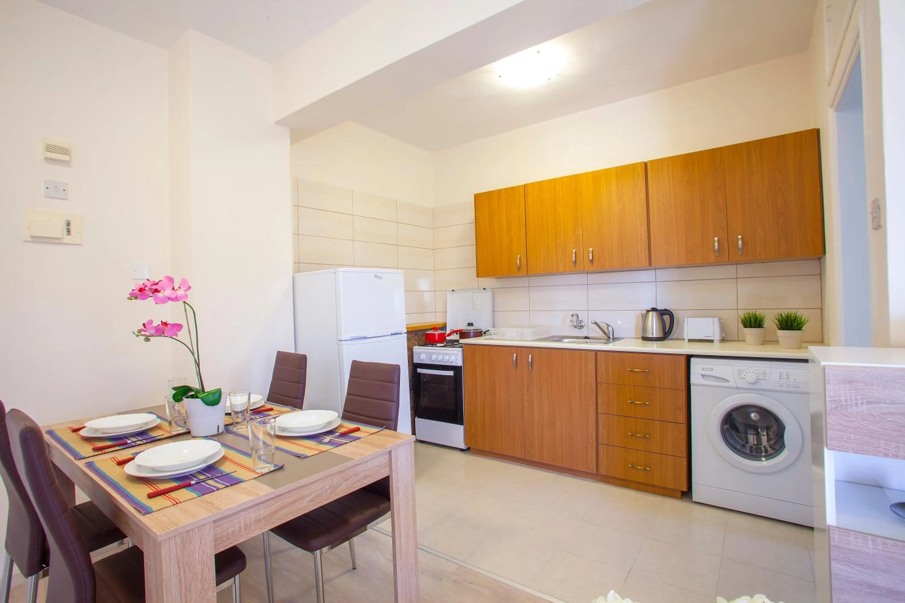 Kitchen or kitchenette in Castle Holiday Apartments