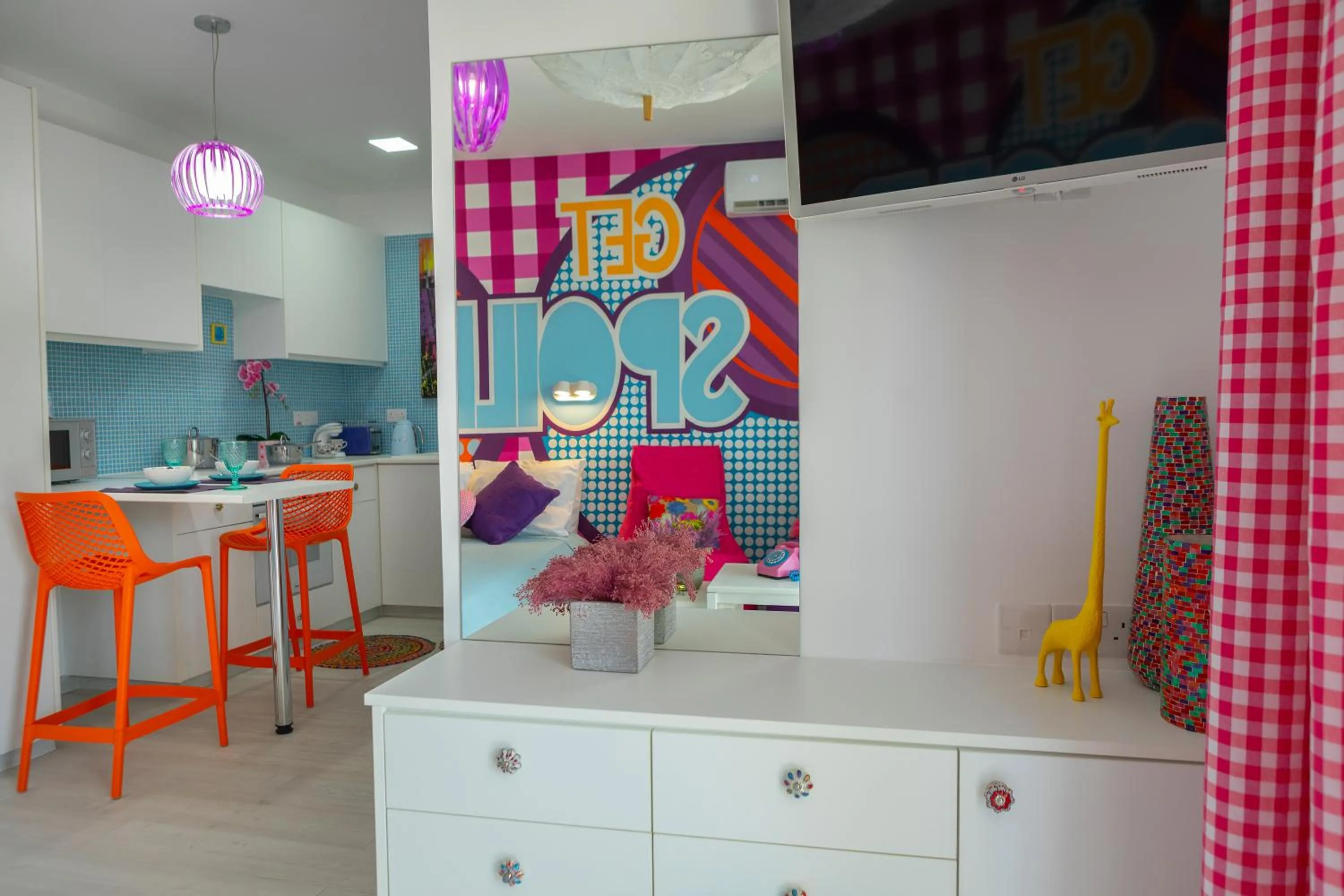 Kitchen or kitchenette in Castle Holiday Apartments