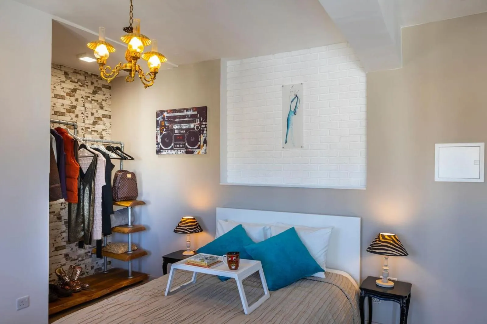 Bedroom, Bed in Castle Holiday Apartments