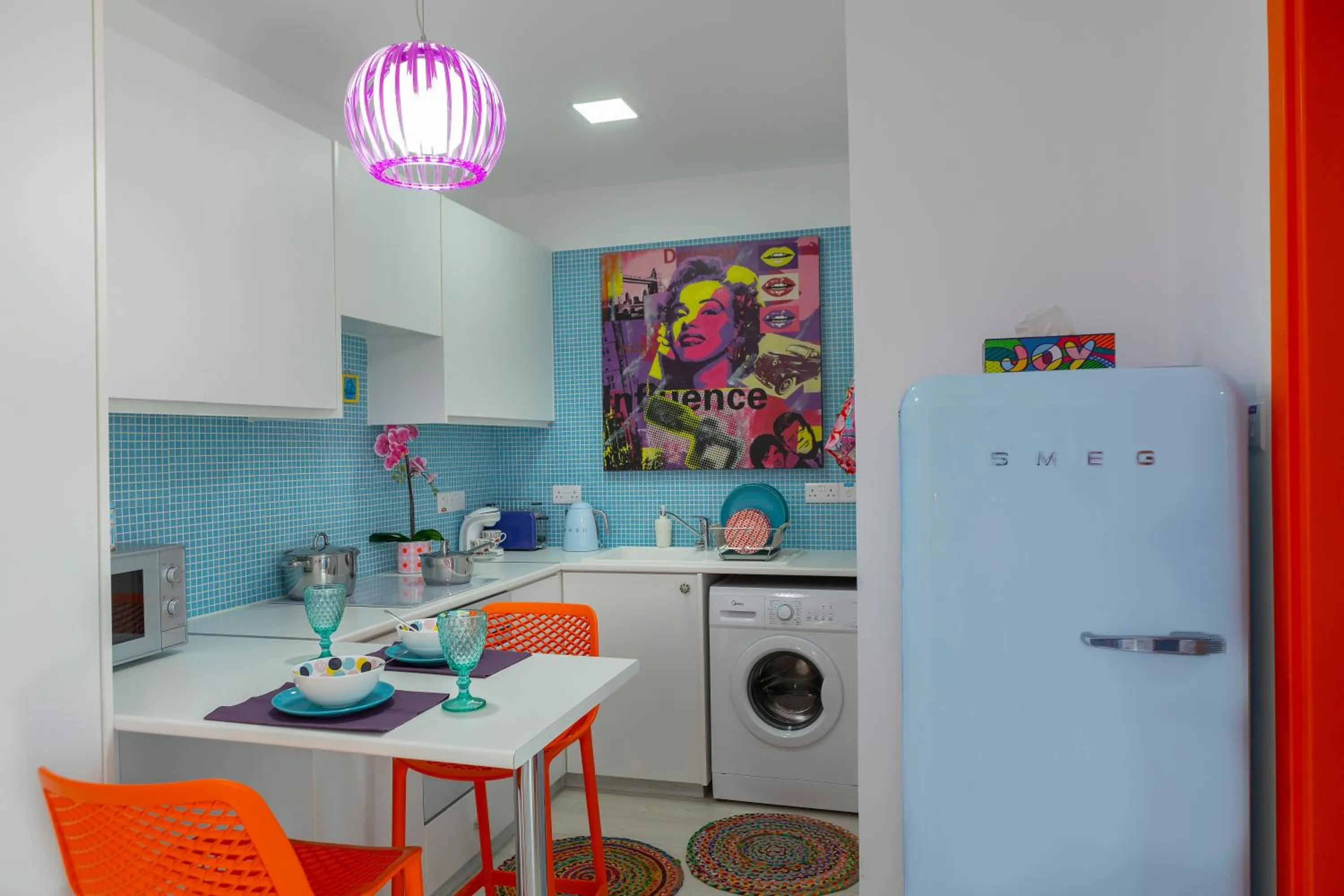 Kitchen or kitchenette in Castle Holiday Apartments