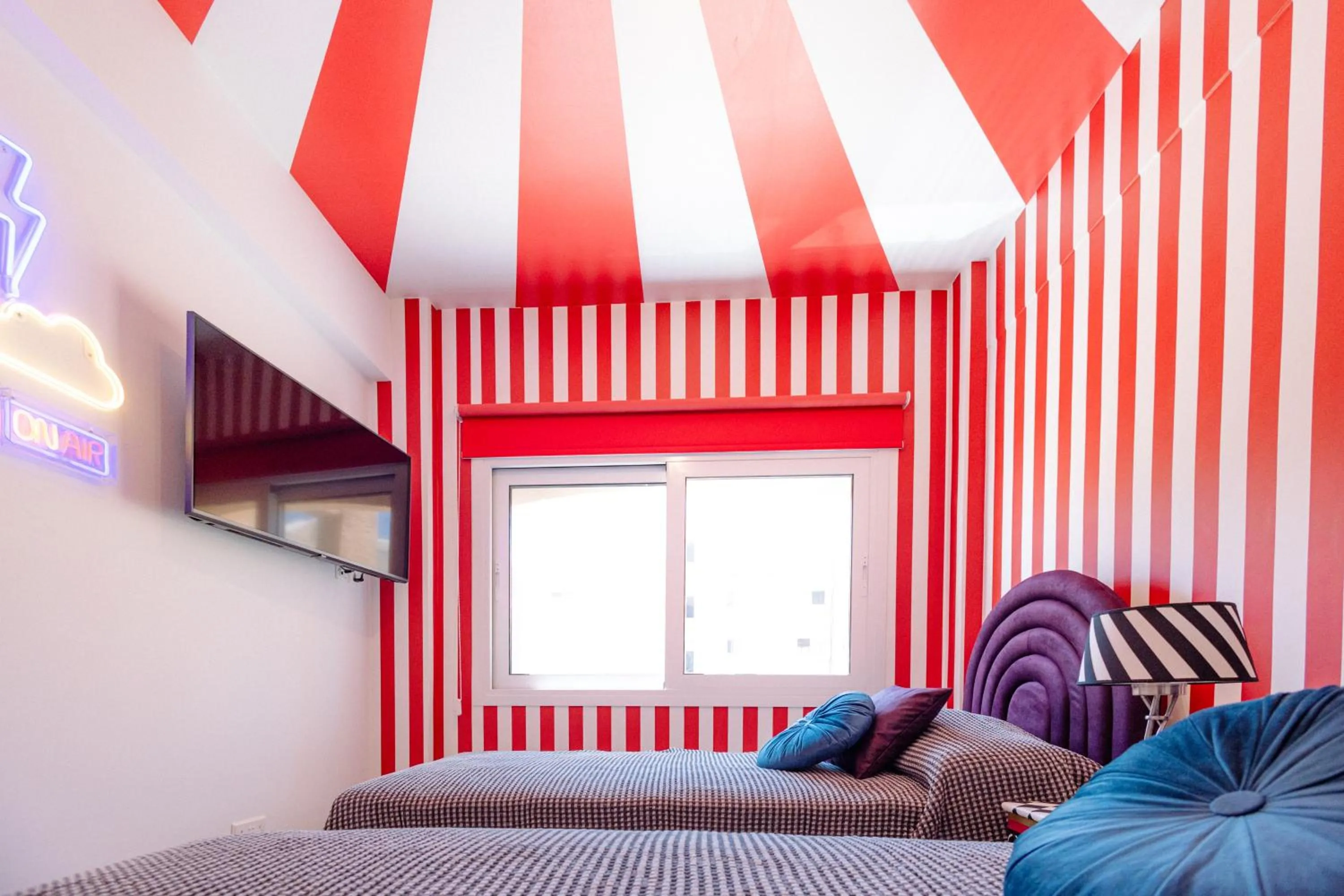 Bed in Castle Holiday Apartments