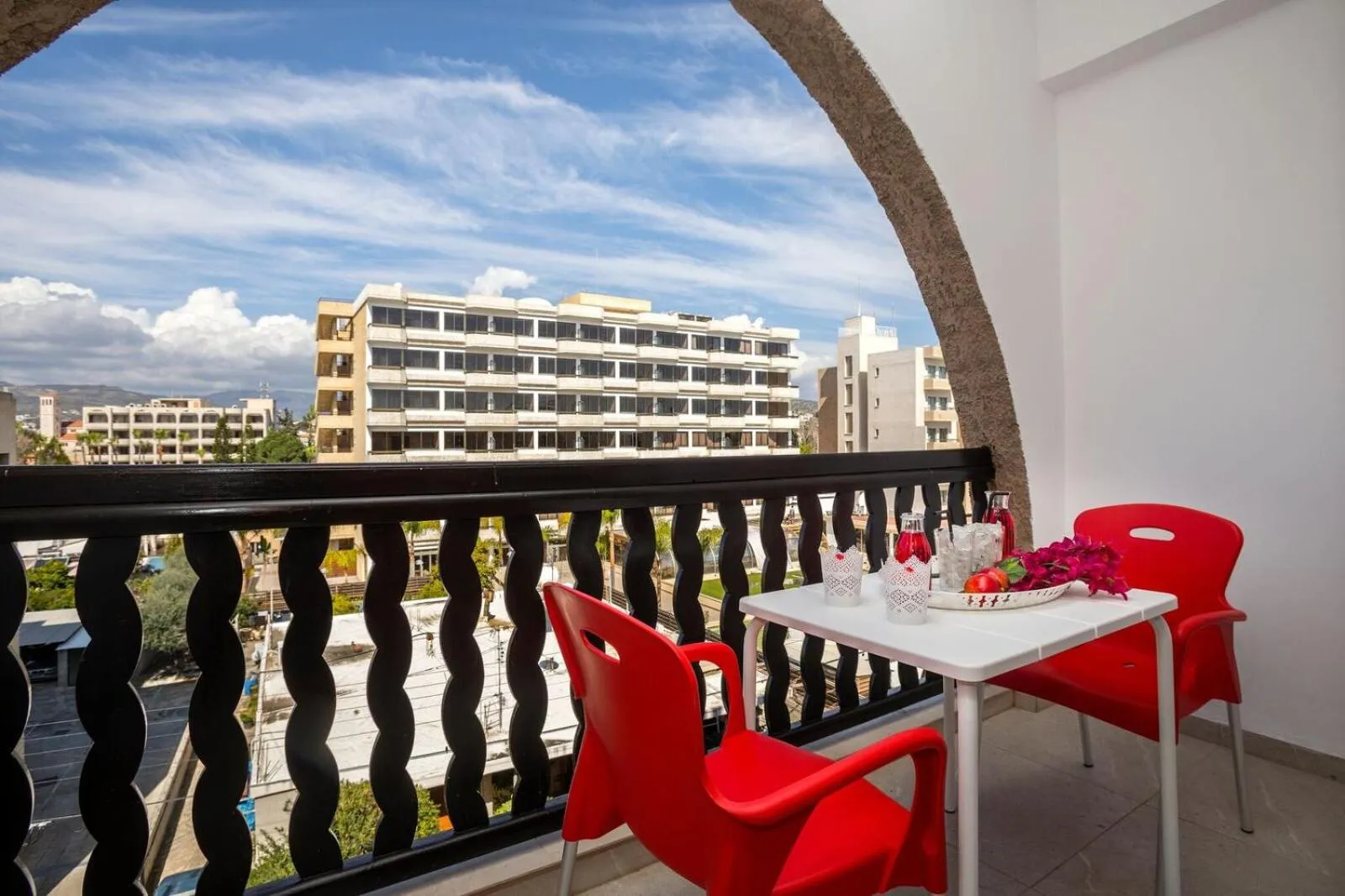 Balcony/Terrace in Castle Holiday Apartments