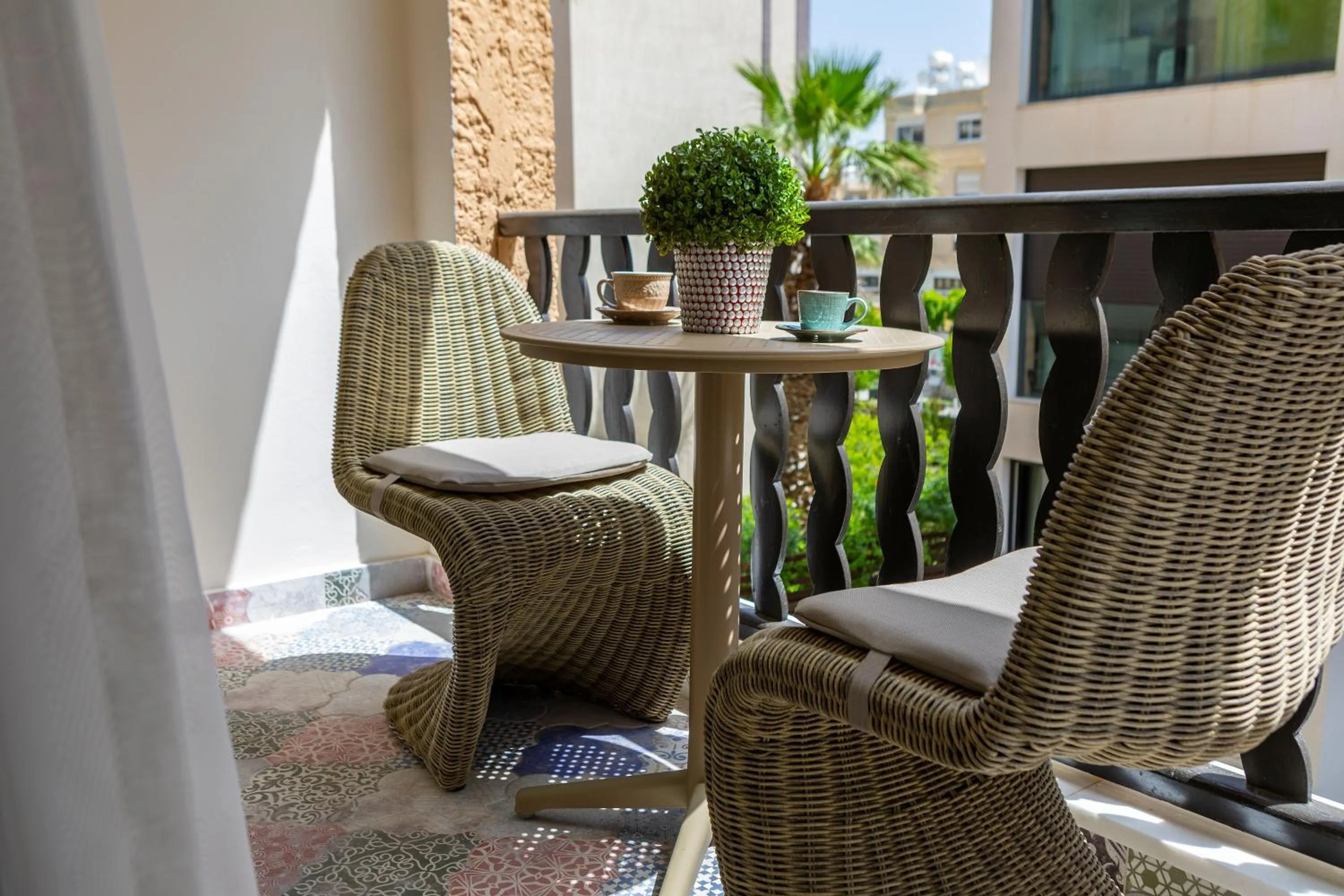 Balcony/Terrace in Castle Holiday Apartments