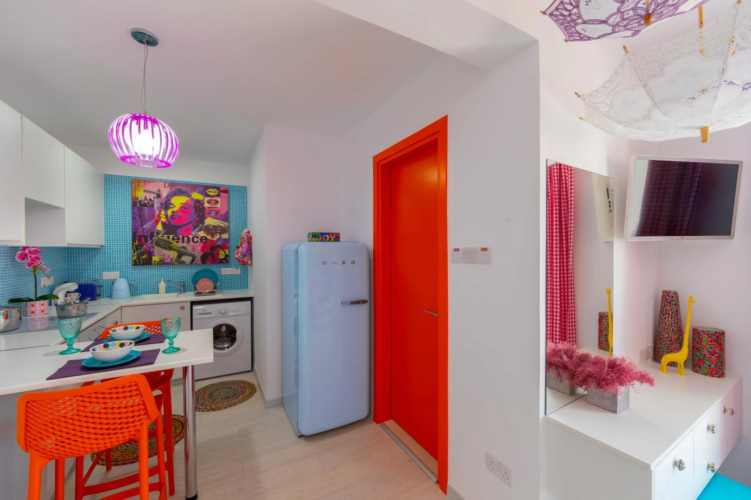 Kitchen or kitchenette in Castle Holiday Apartments