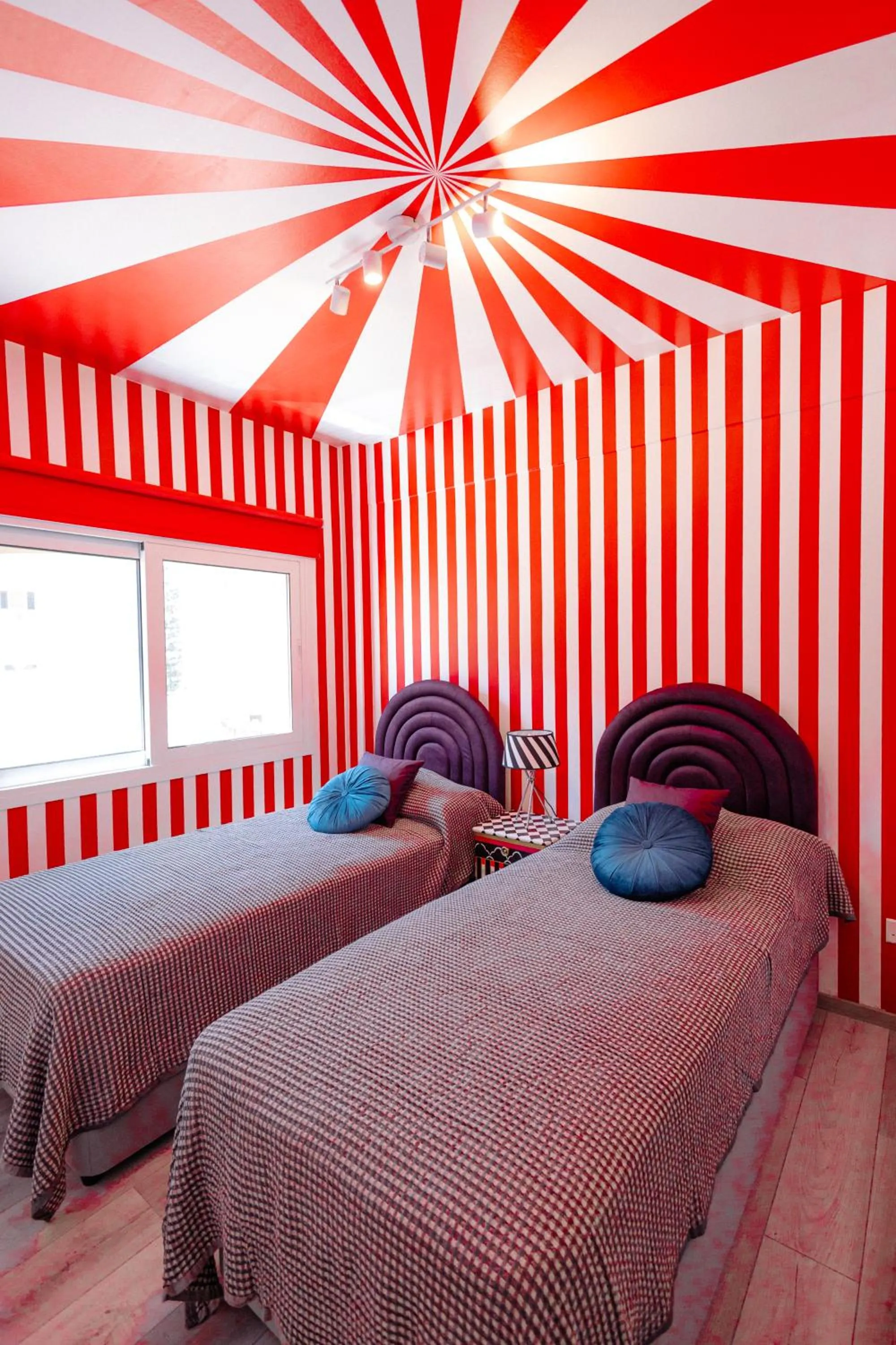 Bed in Castle Holiday Apartments