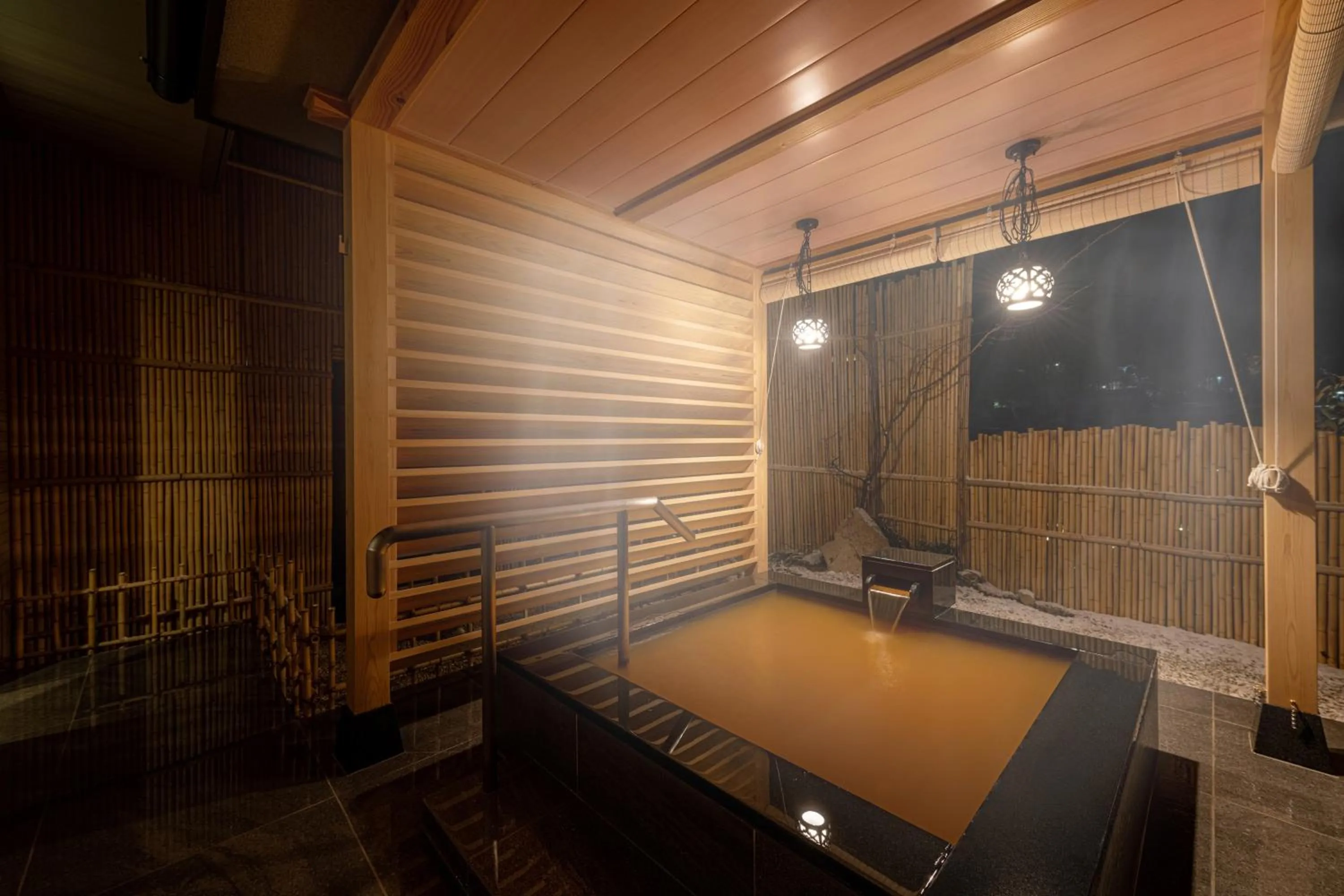 Hot Spring Bath in Arima Onsen ShikinoIrodori Hatago