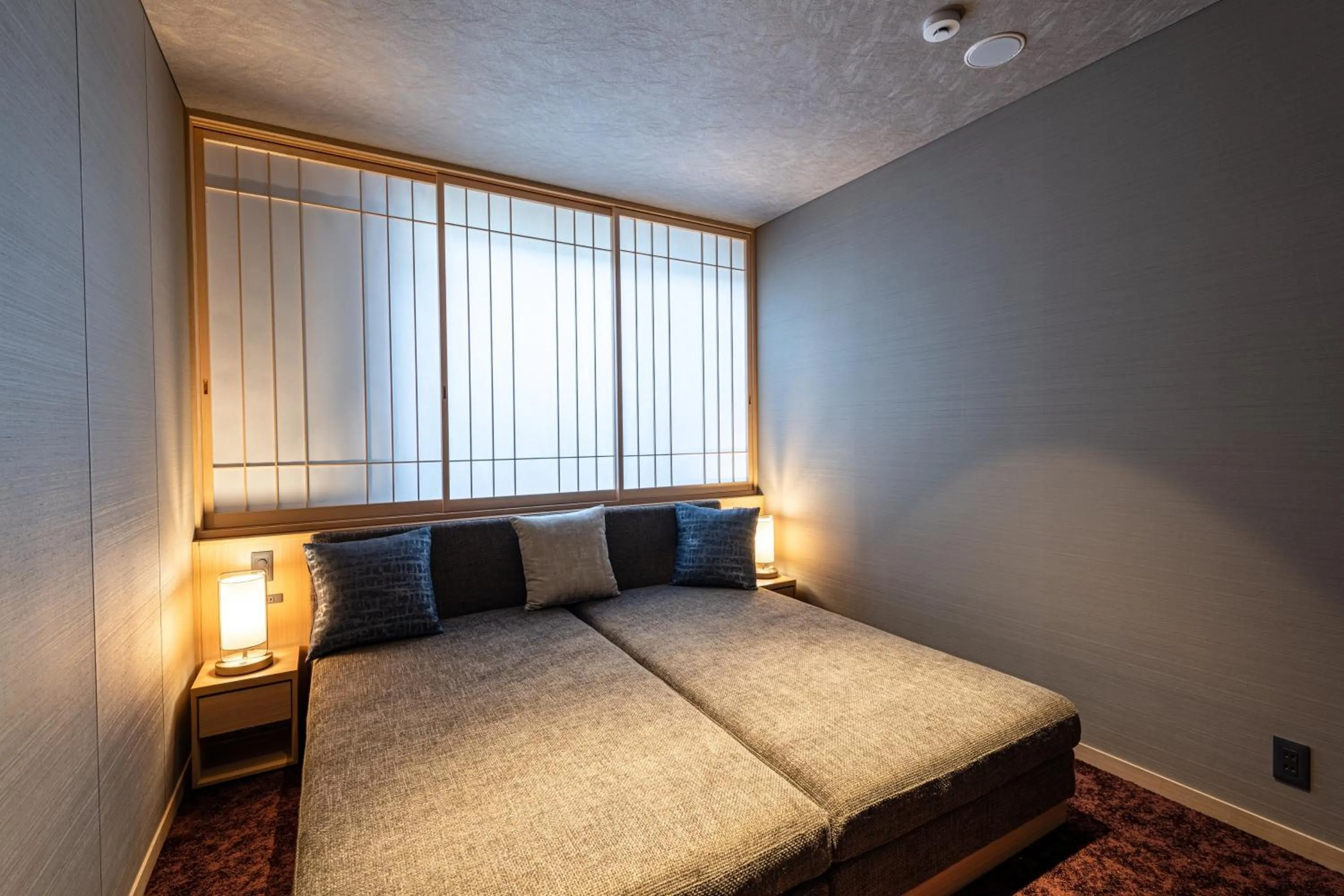 Bed in Arima Onsen ShikinoIrodori Hatago