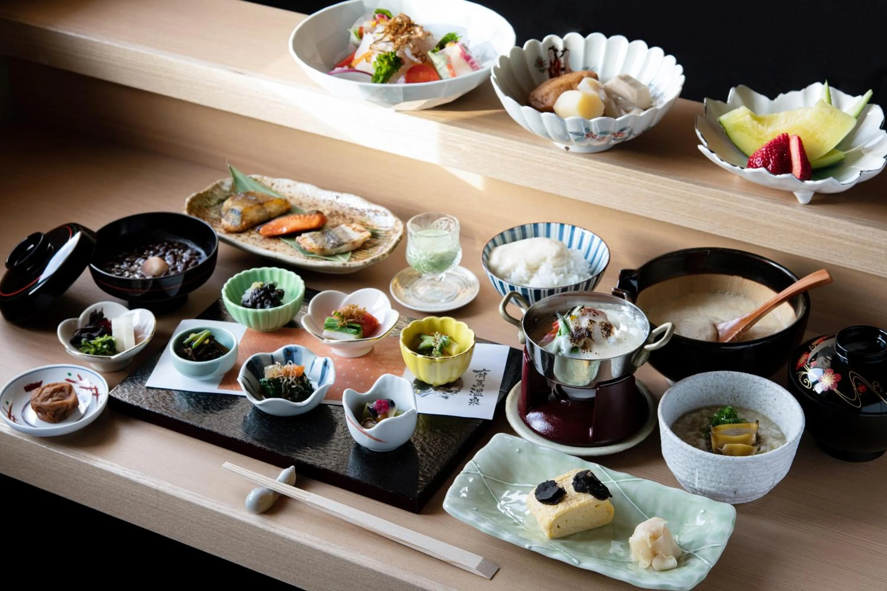Breakfast in Arima Onsen ShikinoIrodori Hatago