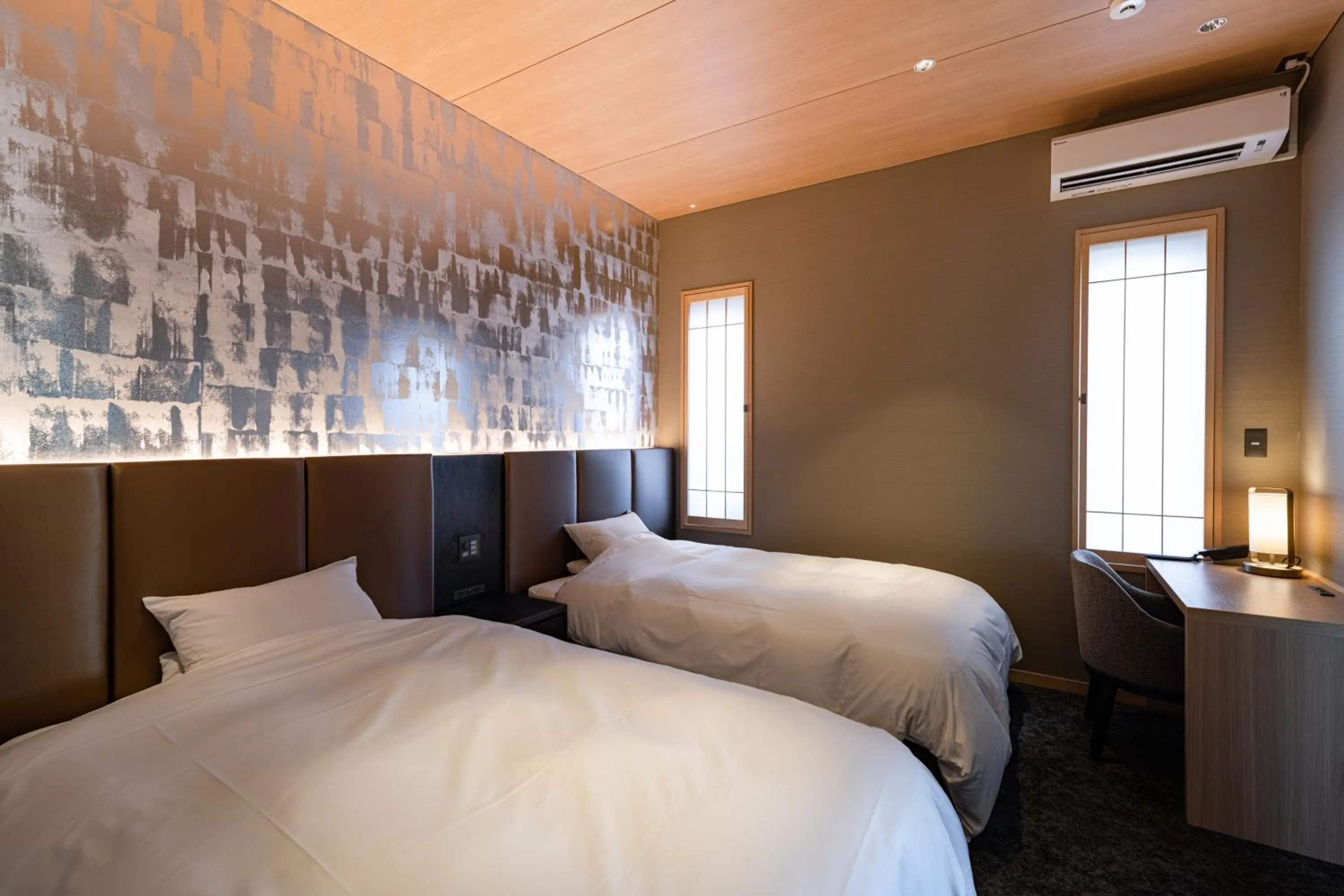 Bed in Arima Onsen ShikinoIrodori Hatago