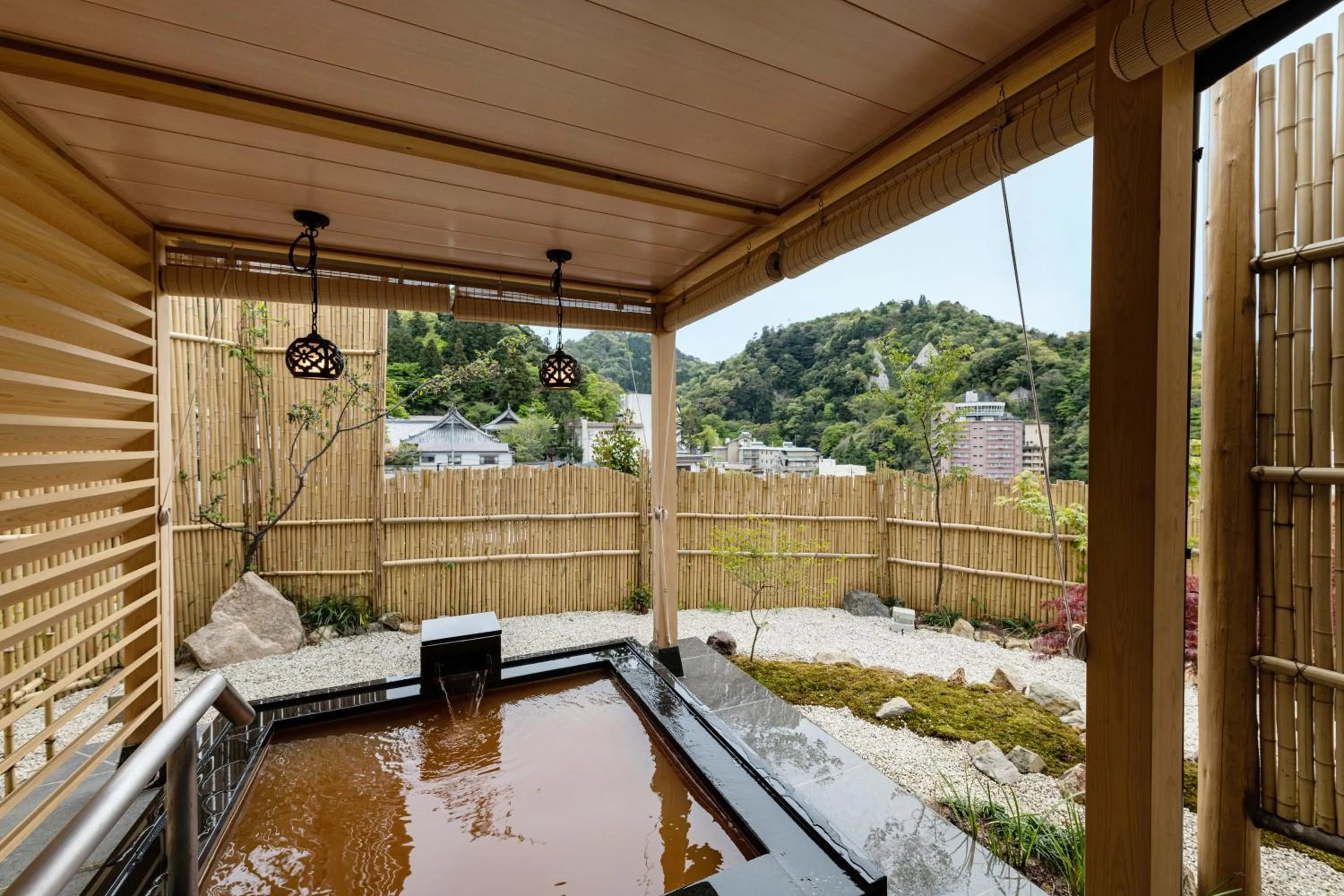 Hot Spring Bath in Arima Onsen ShikinoIrodori Hatago