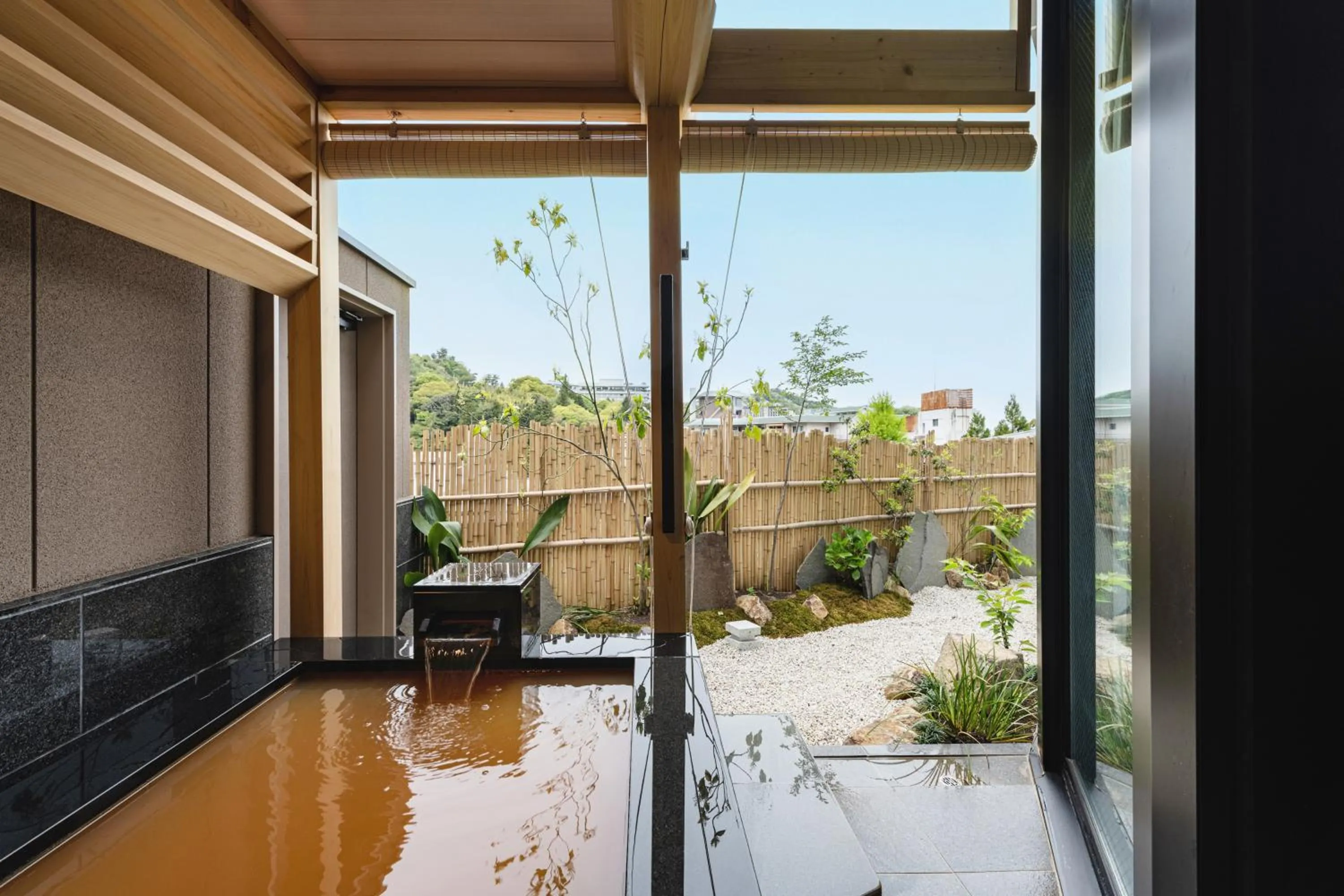 Hot Spring Bath in Arima Onsen ShikinoIrodori Hatago