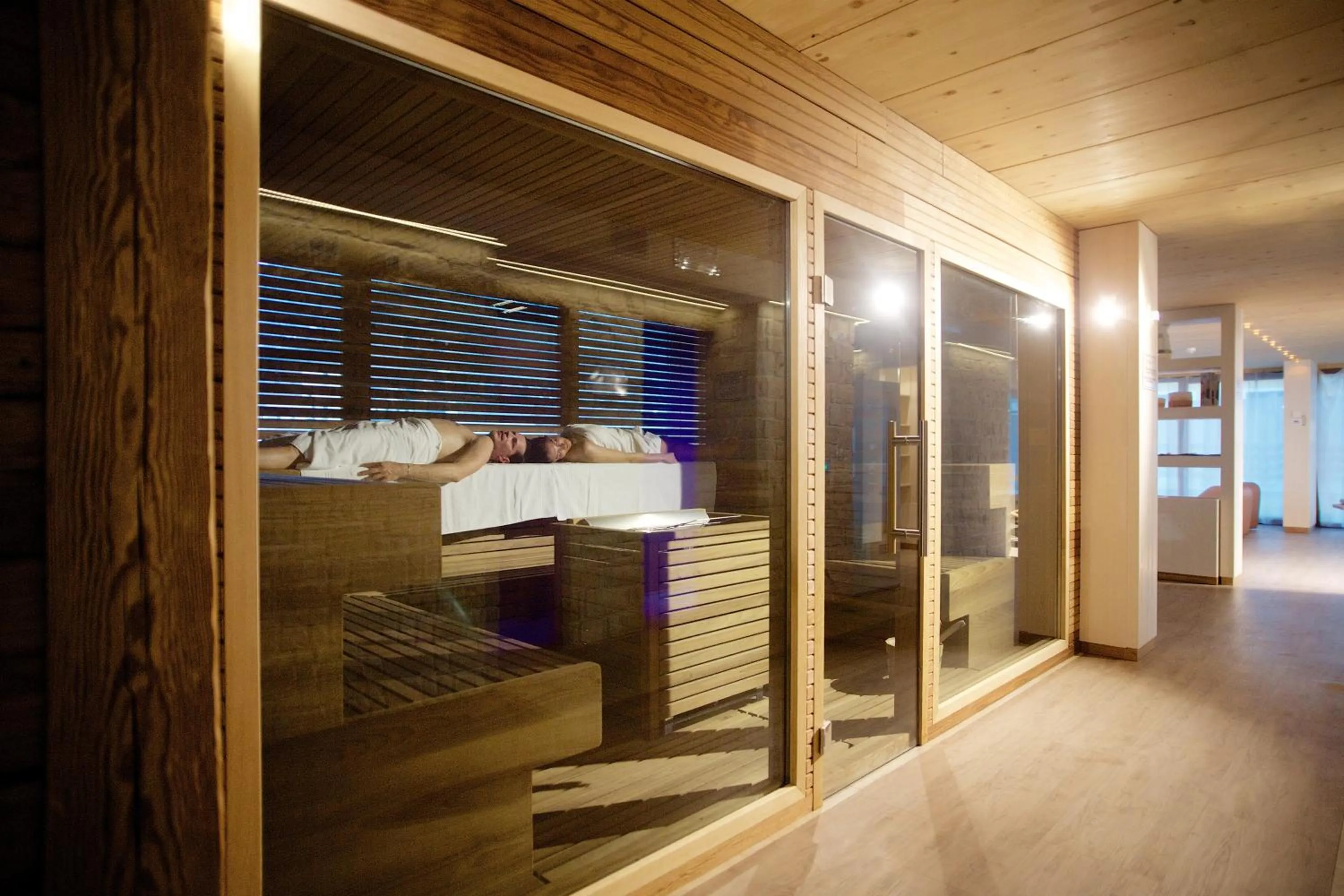Sauna in Hotel Garnì al Plan