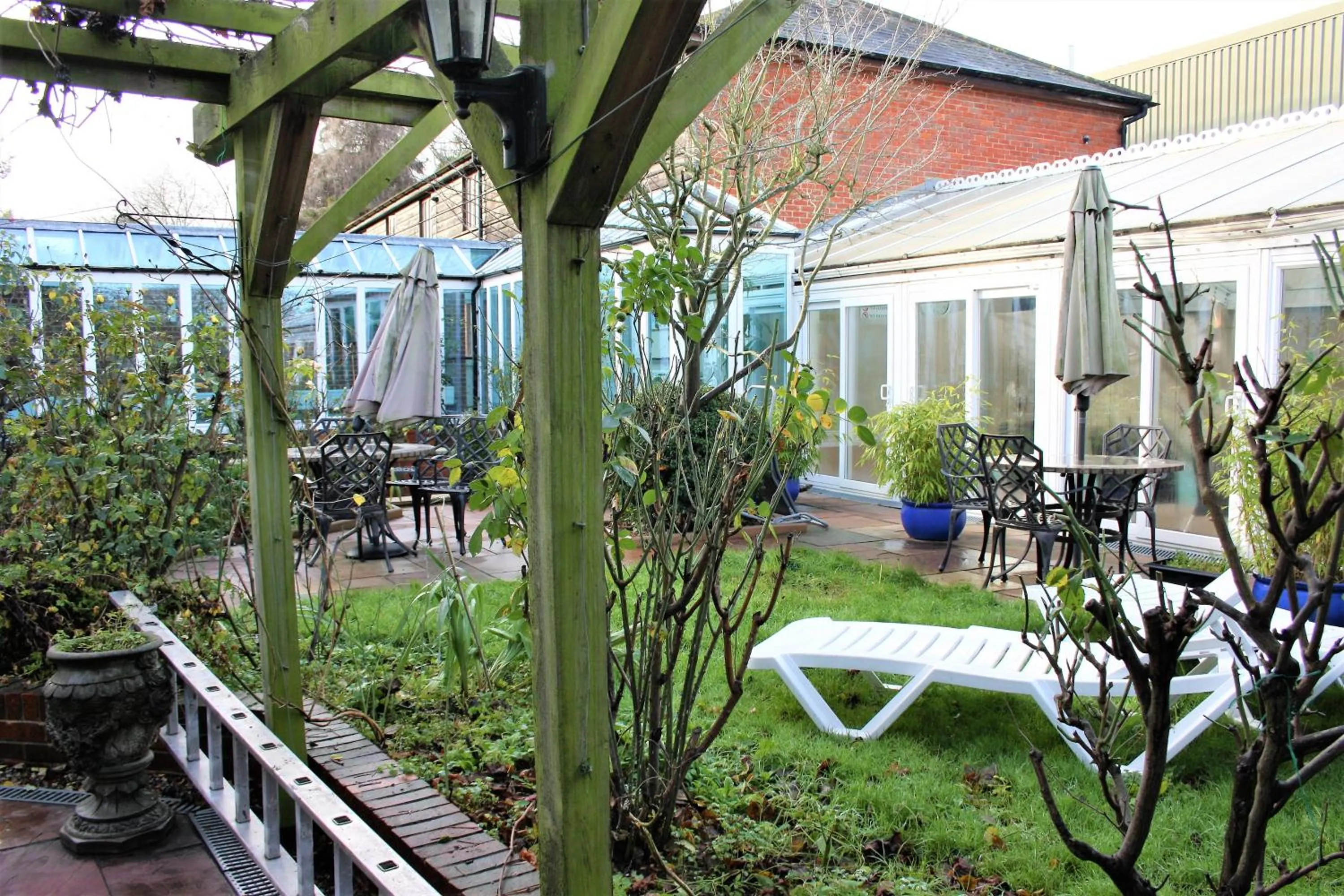 Balcony/Terrace in Thanington Hotel