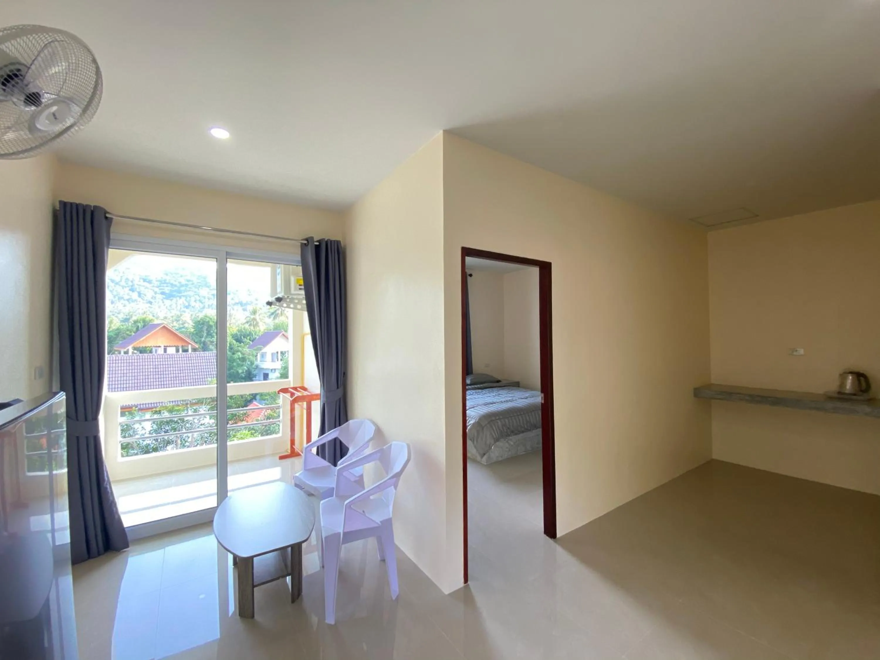 Living room in Budchui Guesthouse