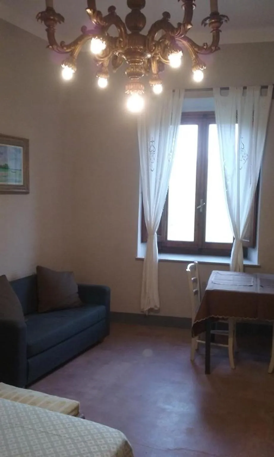 Living room in Latera