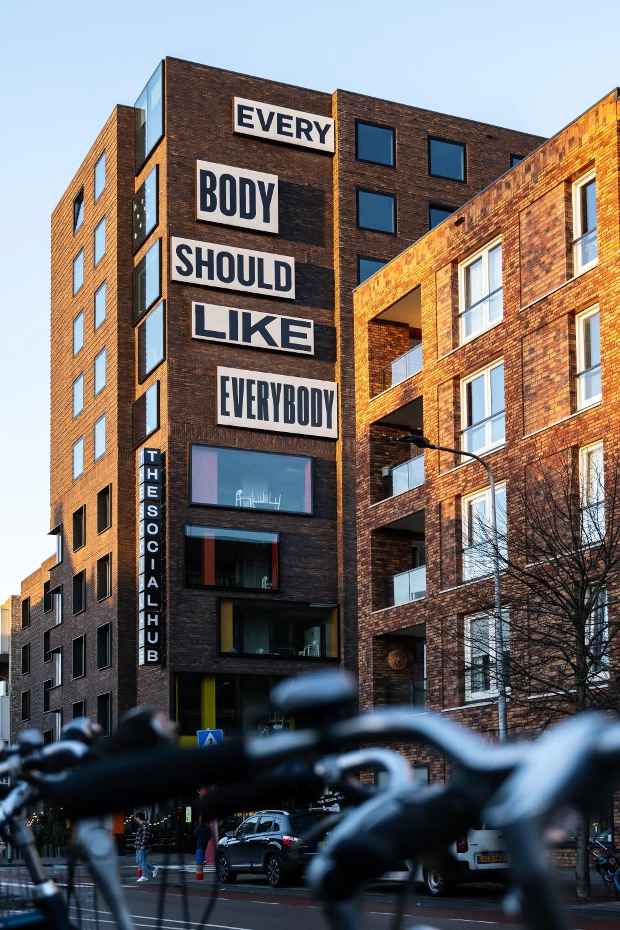 Property building in The Social Hub Groningen
