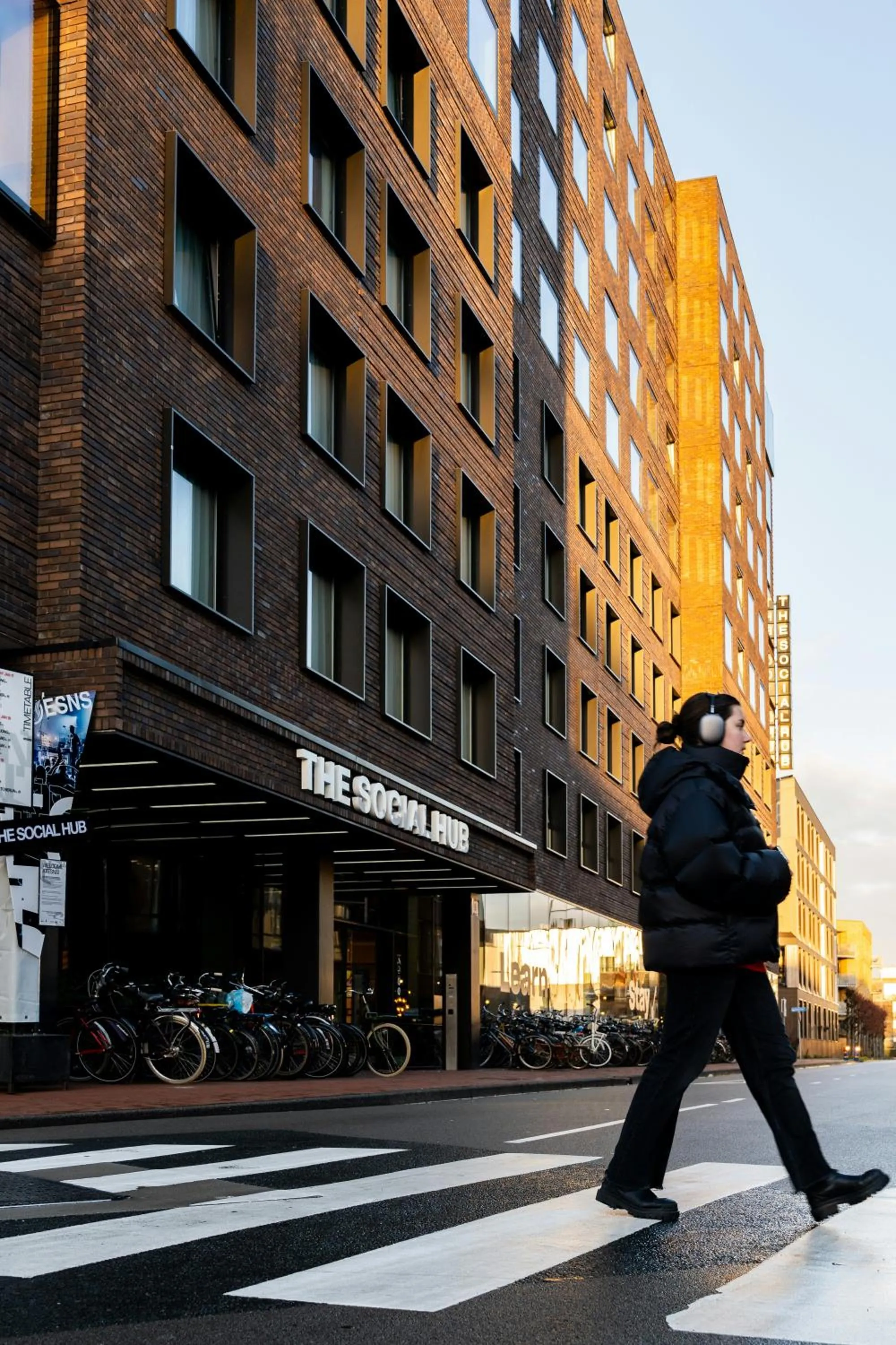 Property building in The Social Hub Groningen