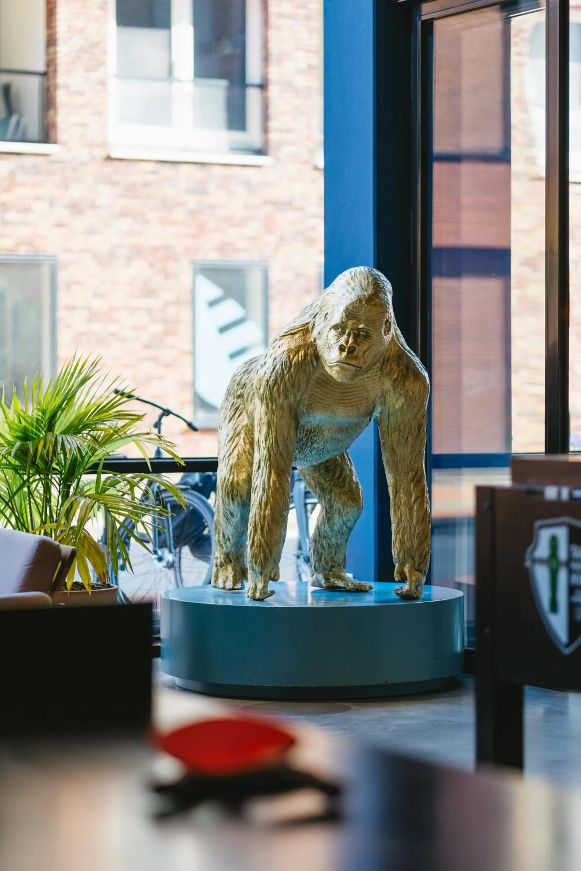 Decorative detail in The Social Hub Groningen