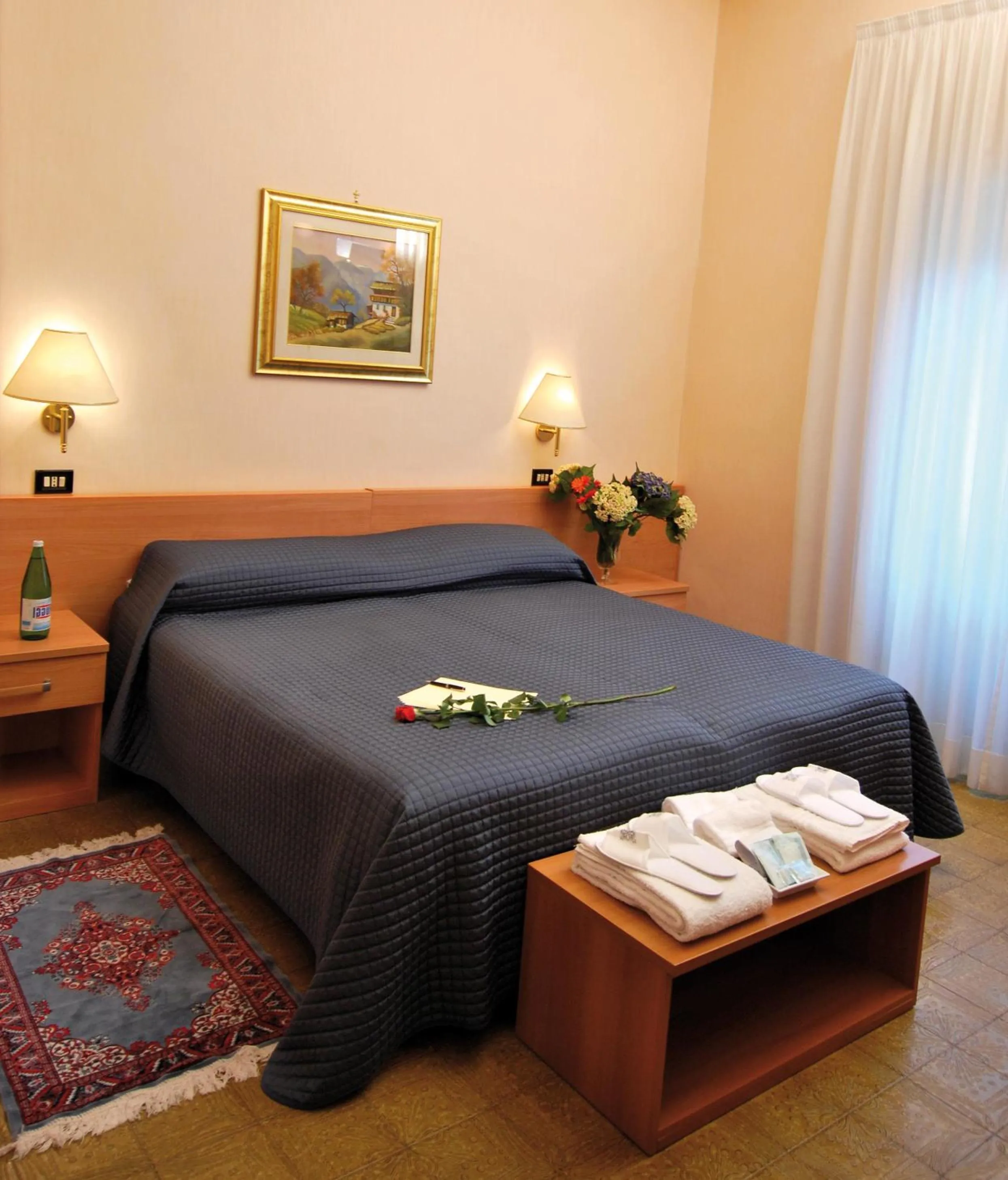 Bedroom in Hotel Delle Ortensie