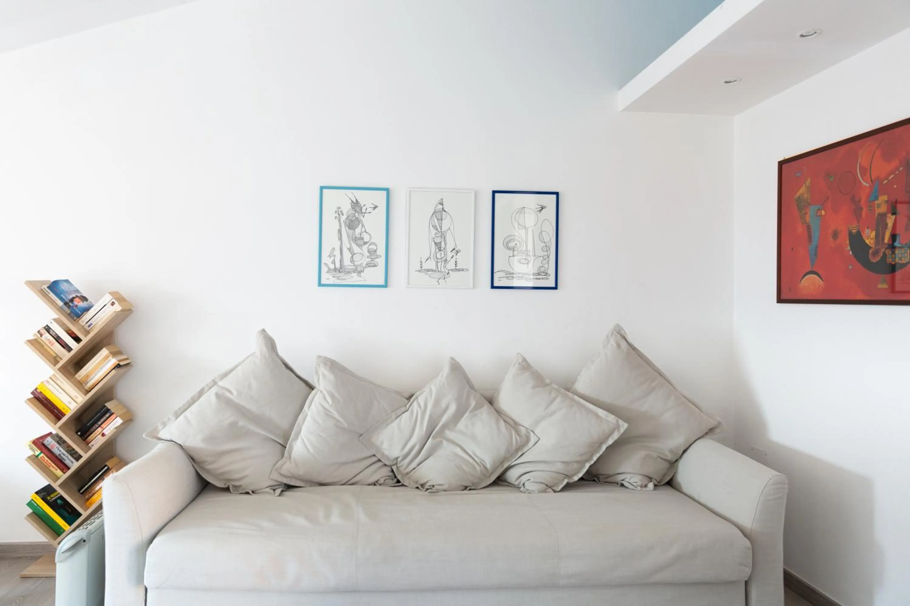 Library in B&B Palazzo Mirelli