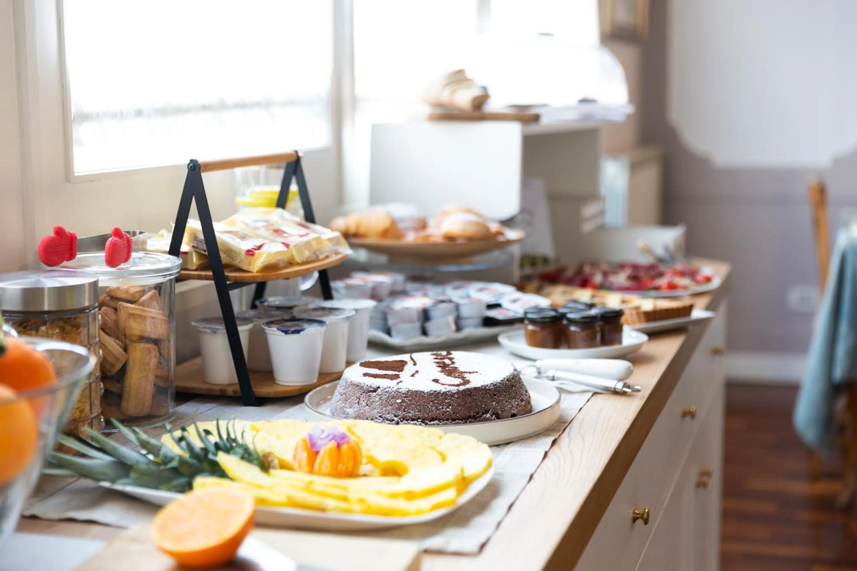 Food and drinks in B&B Palazzo Mirelli