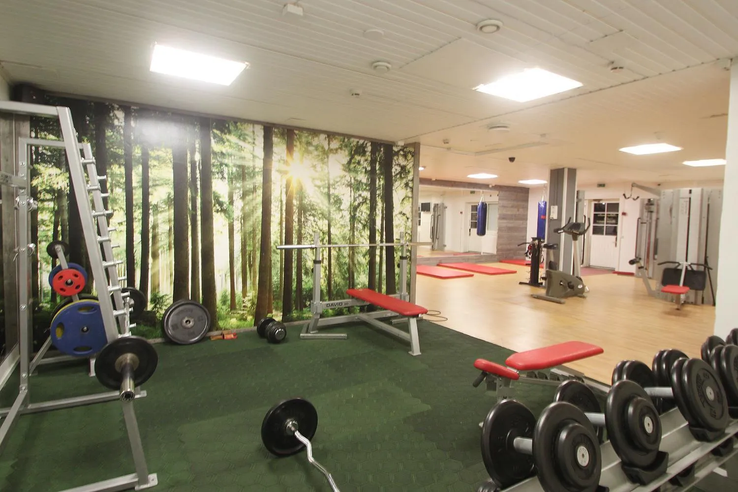 Fitness centre/facilities in Hotel Hullu Poro