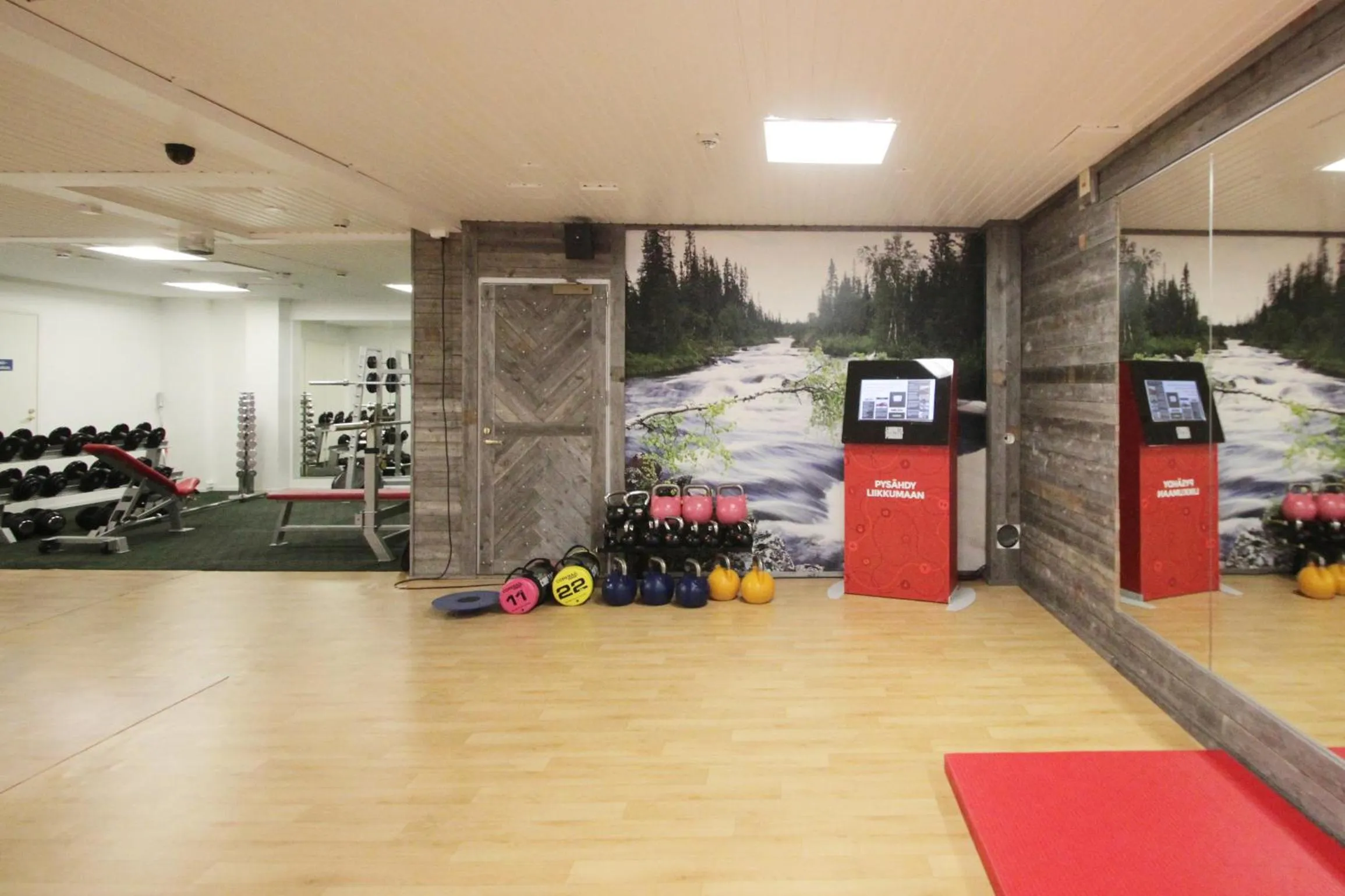 Fitness centre/facilities in Hotel Hullu Poro