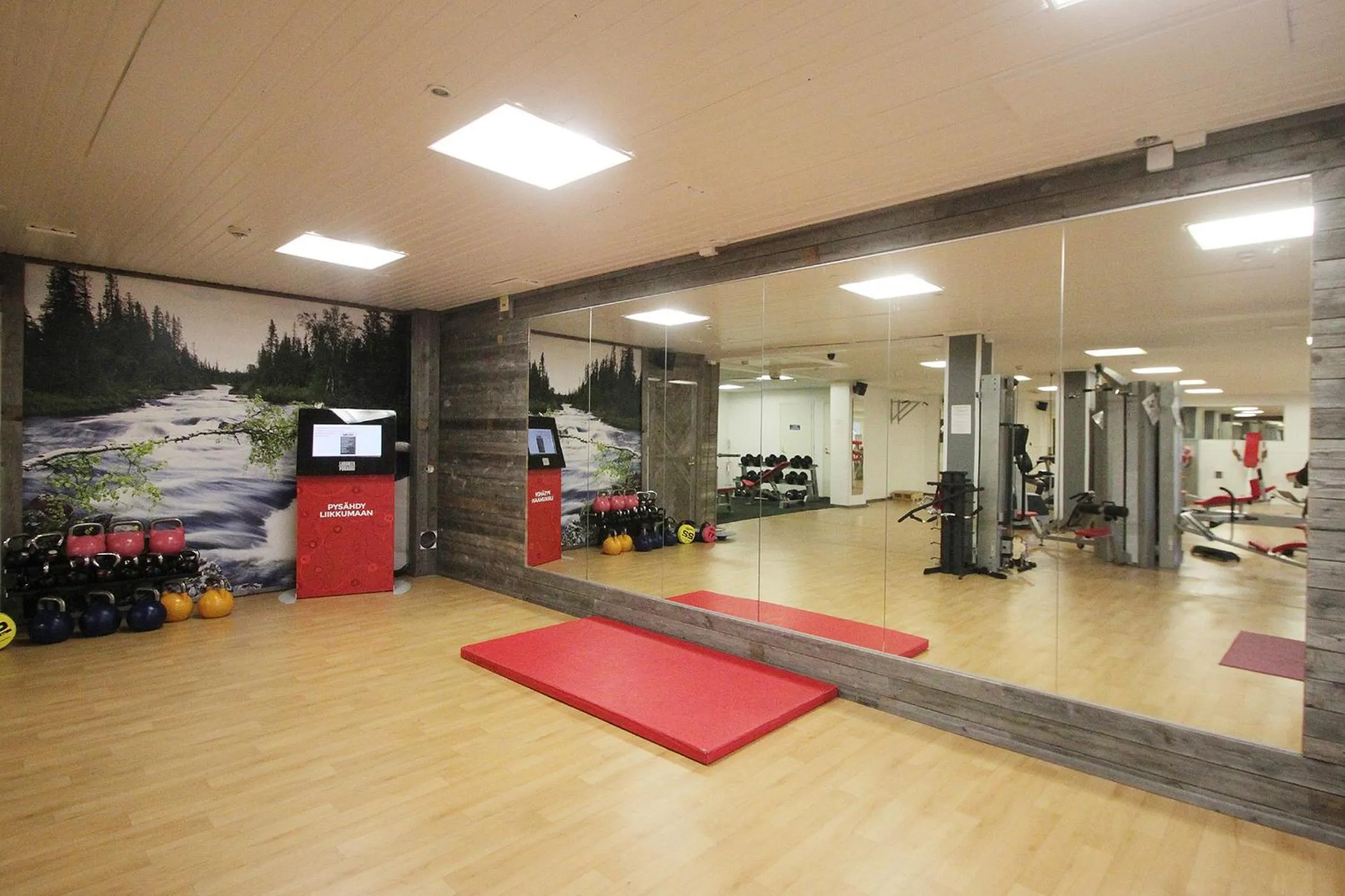Fitness centre/facilities in Hotel Hullu Poro