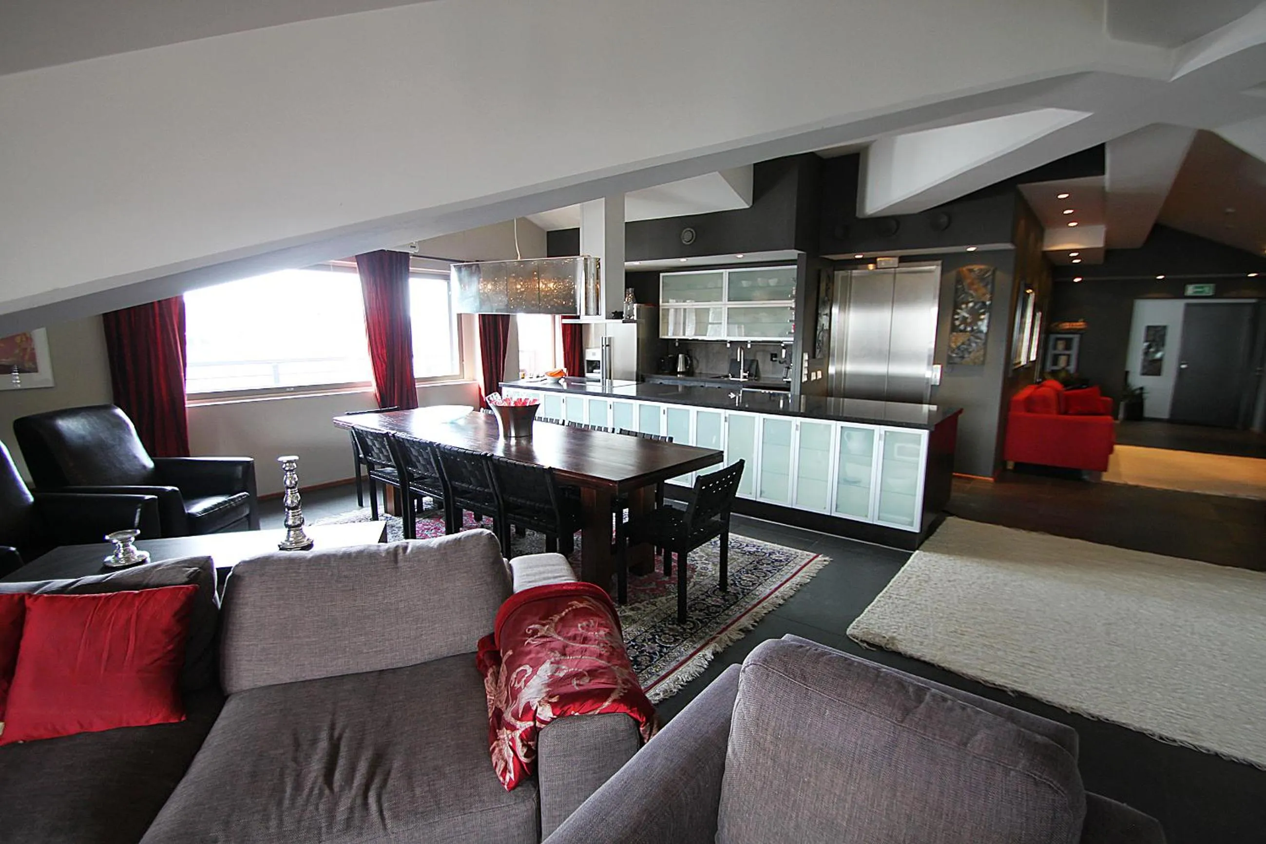 Living room in Hotel Hullu Poro