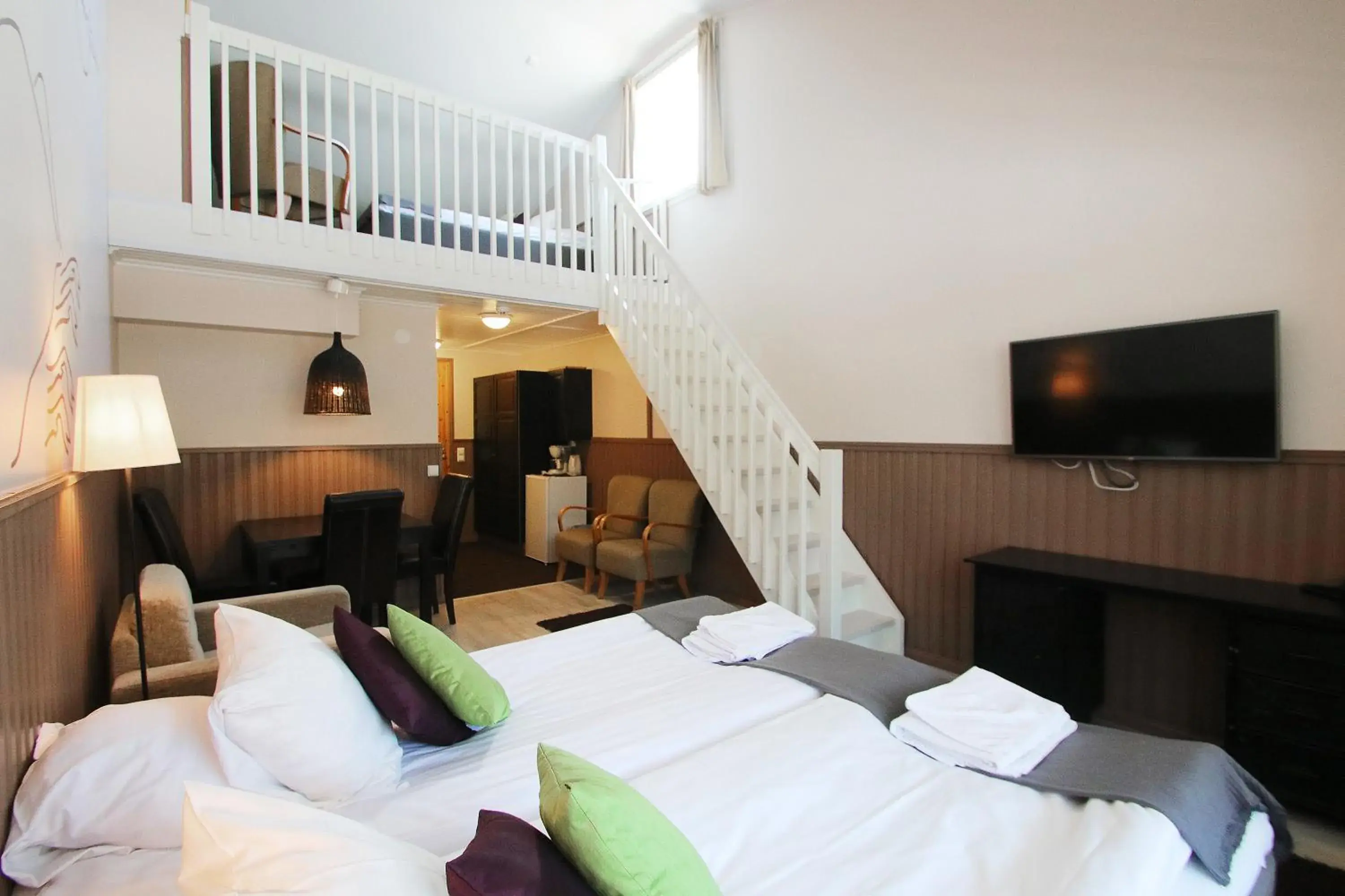 Family Room with Sauna in Hotel Hullu Poro Family Room with Sauna in Hotel Hullu Poro