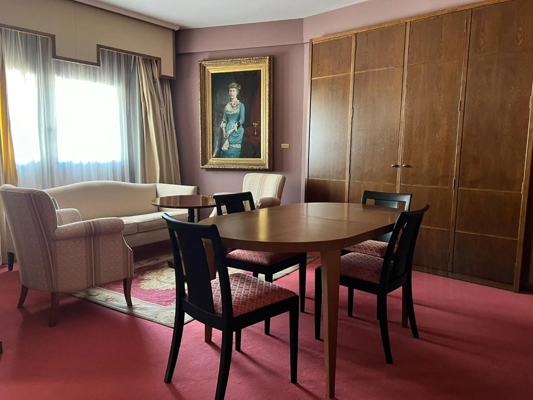 Living room in Hotel Palafox