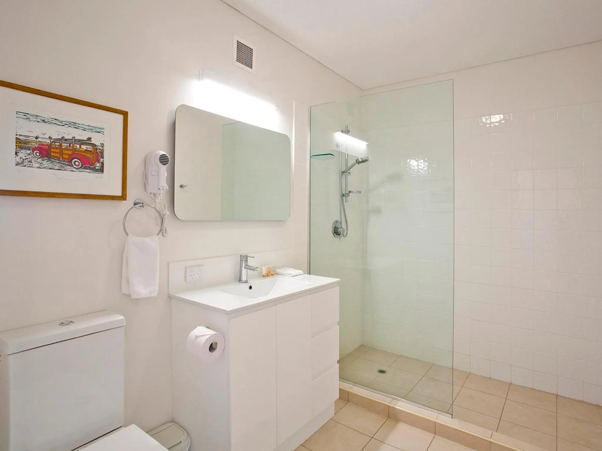 Bathroom in The Point Coolum